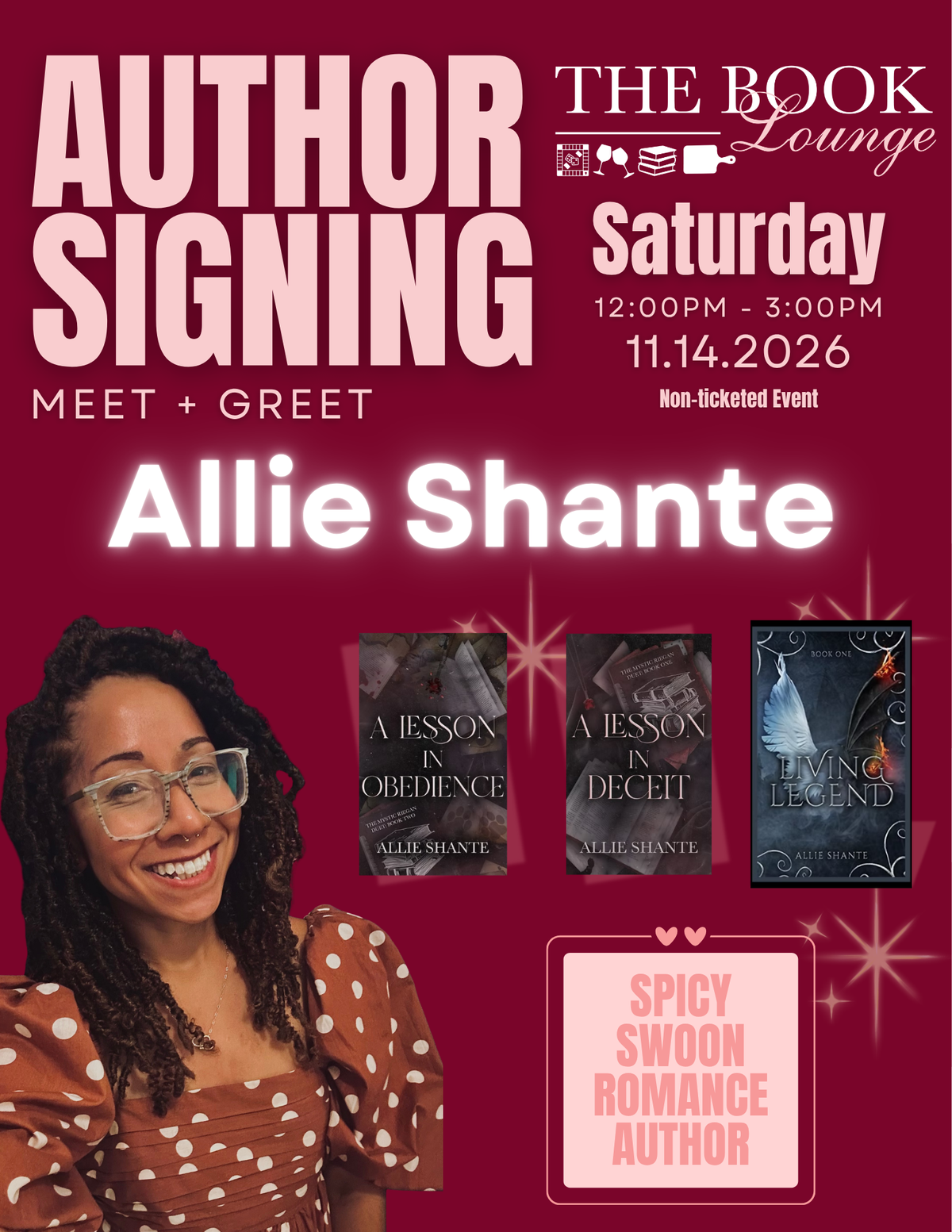 Allie Shante: Author Signing!