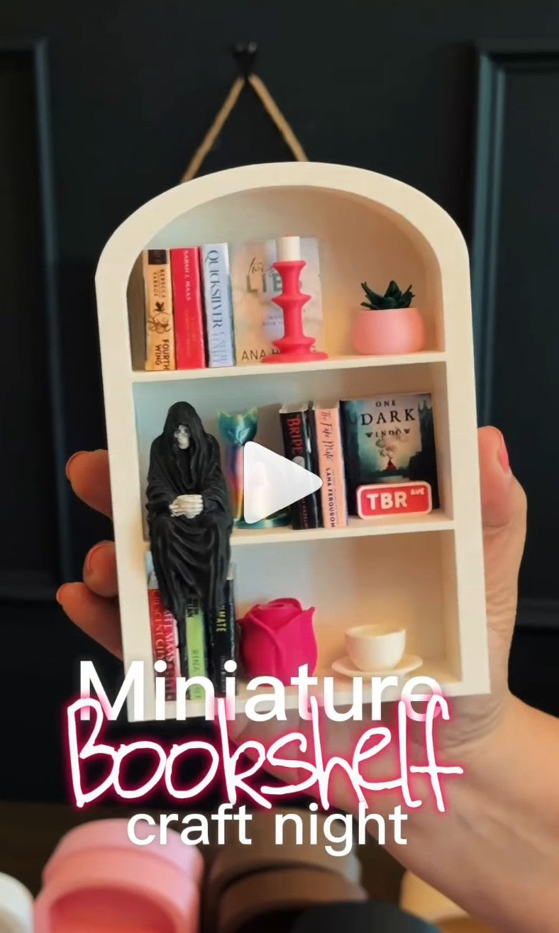Mini Bookshelf Bar Night!