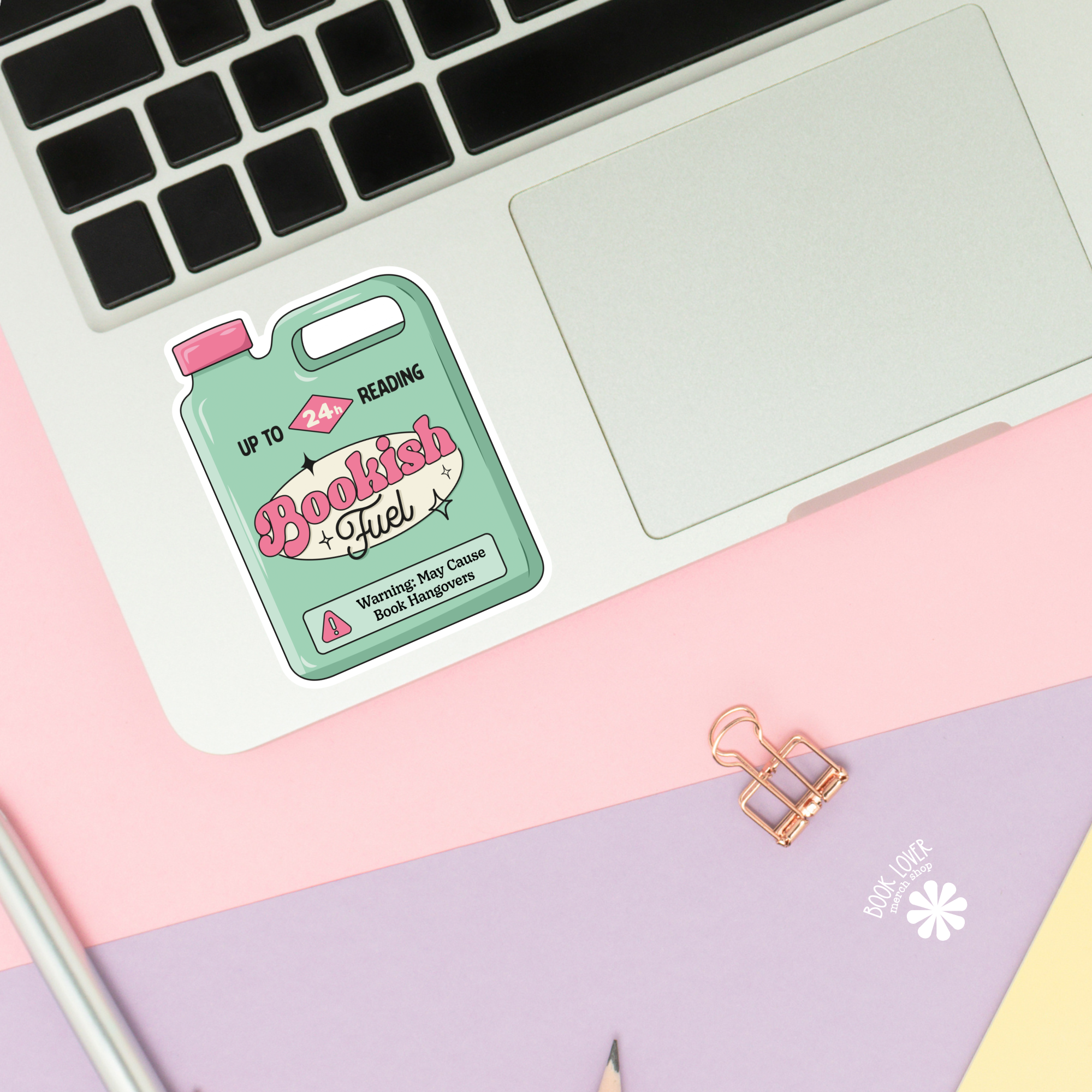Bookish Fuel Stickers / Bookish Stickers / Book Lover Gift