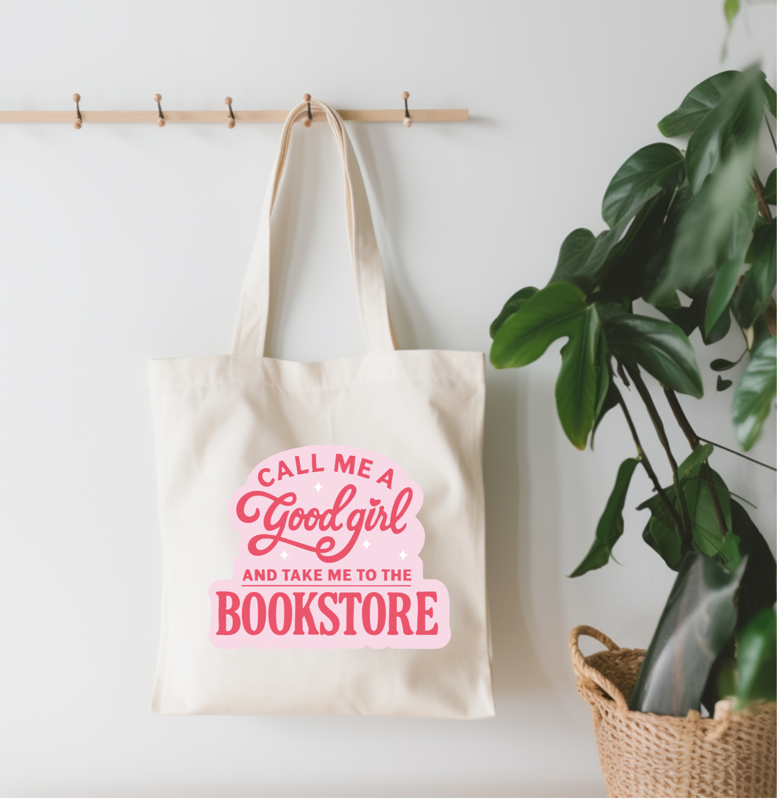 Call Me A Good Girl Canvas Tote Bag