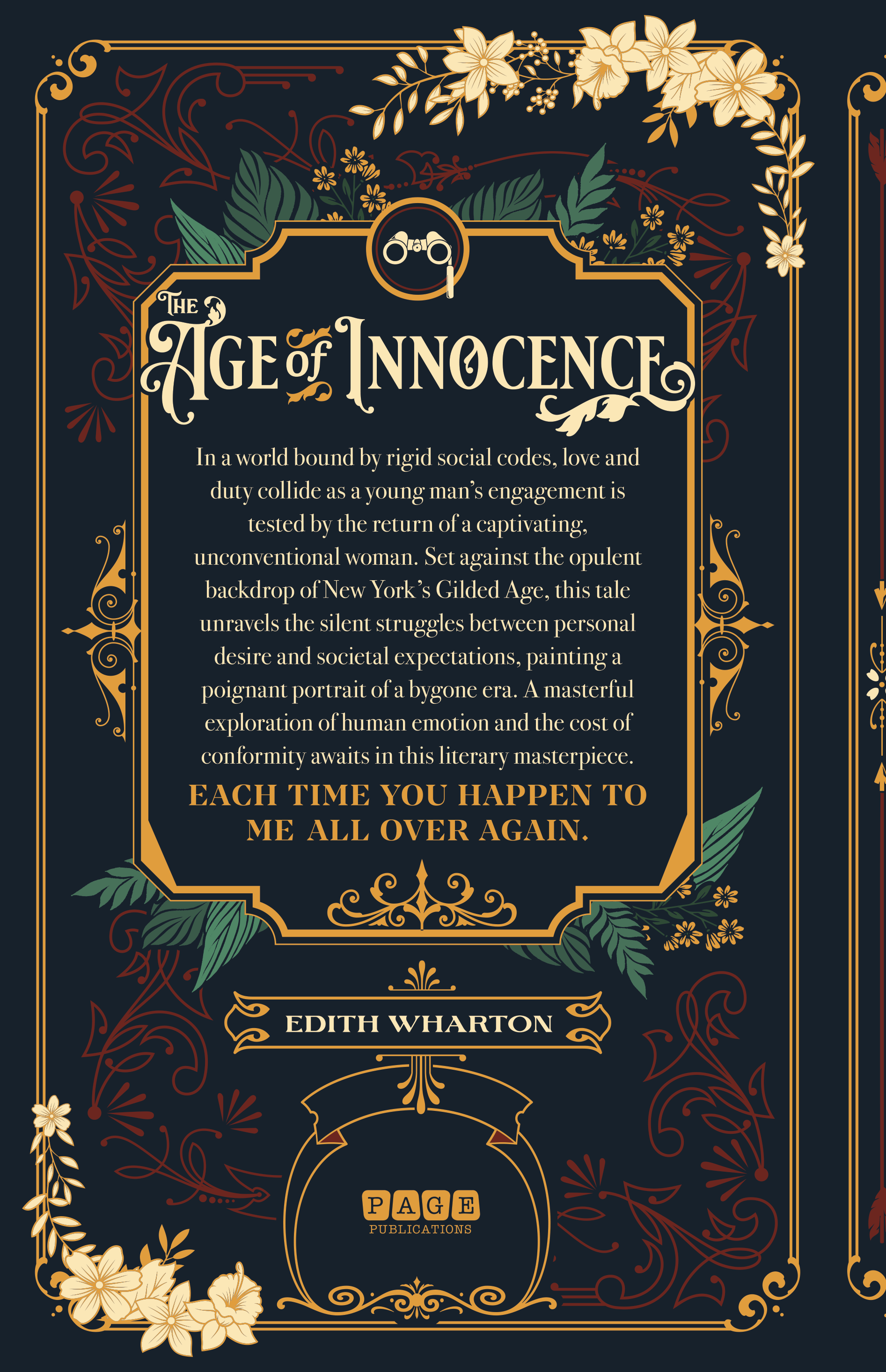 The Age of Innocence (Deluxe Hardcover Edition)