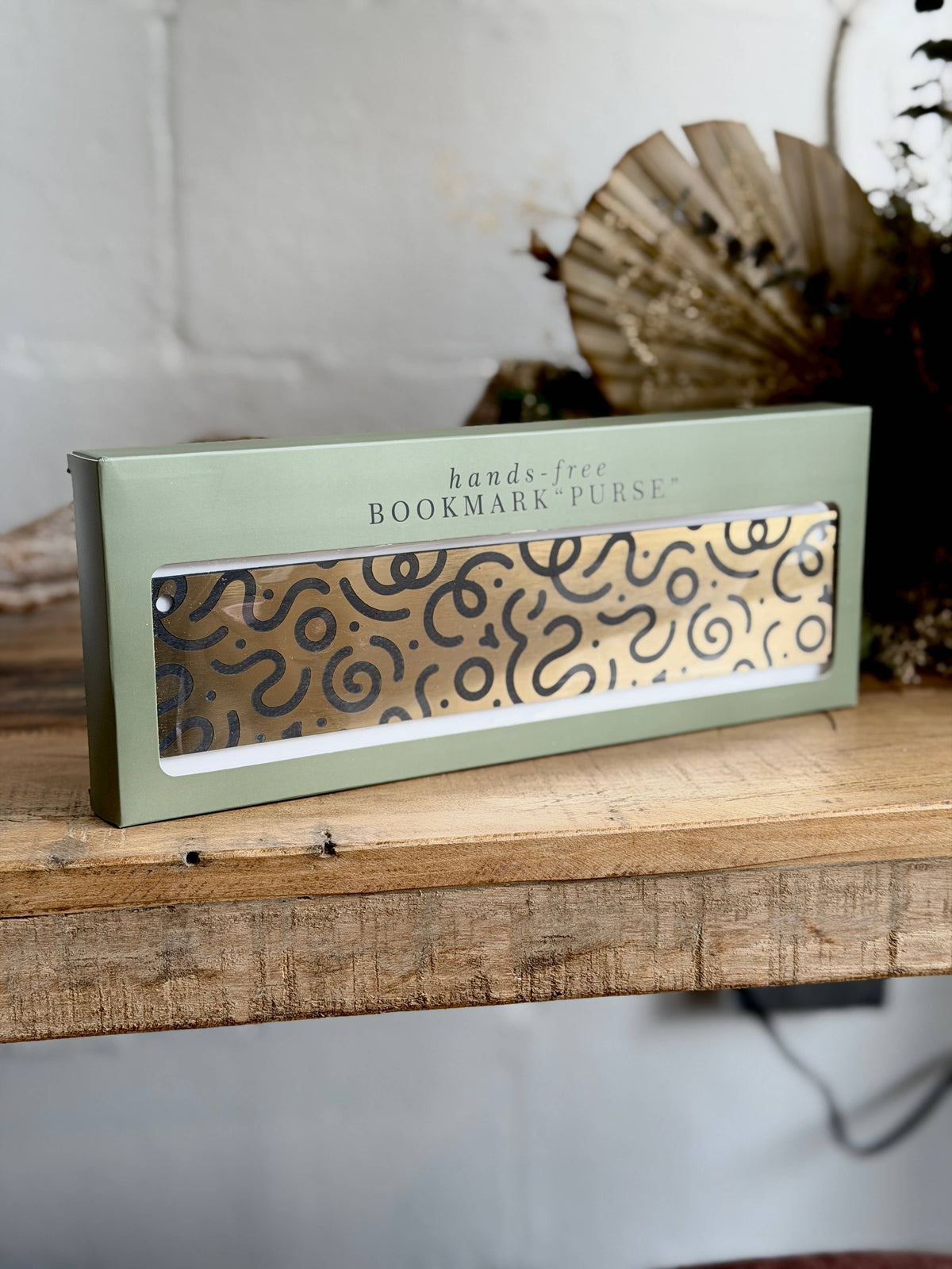 Bookmark "Purse" | Gold Acrylic Book Holder Bookmark