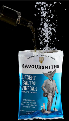 Single Serve Desert Salt and Vinegar Potato Crisps 1.41oz