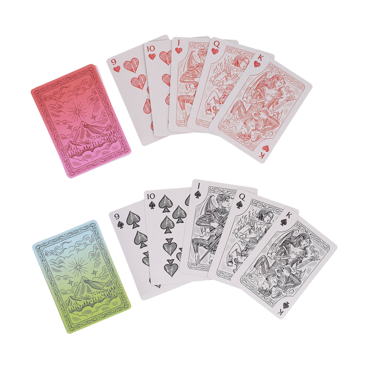 A Court of Thorns and Roses Official Playing Card Set (Night Court Inner Circle)