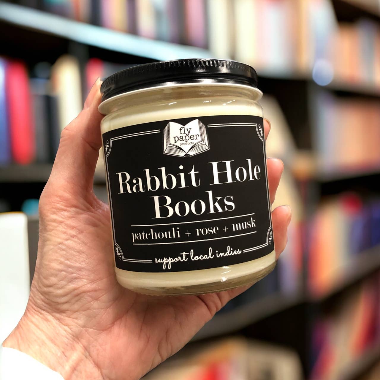 Custom Name Drop or City State 9oz Soy Glass Candle