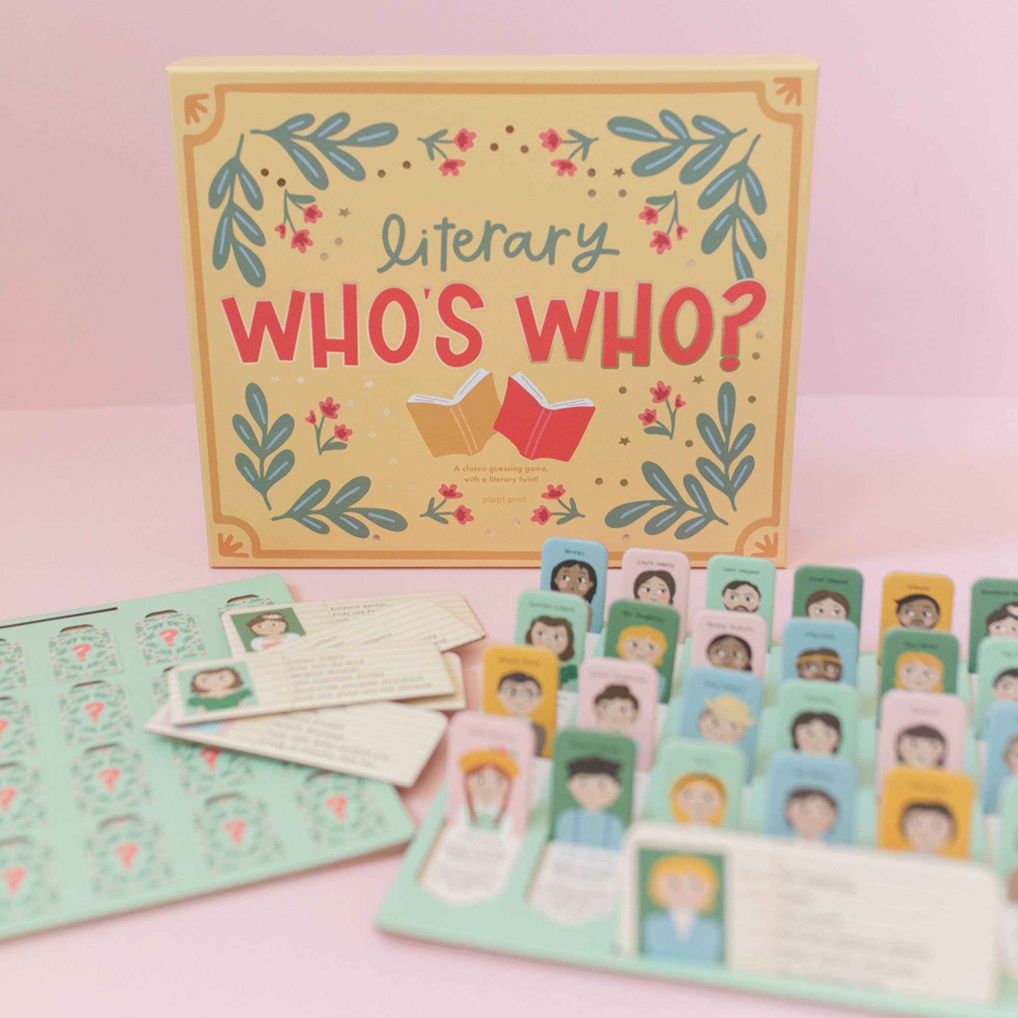 Literary Who's Who - Clues & Guessing Game