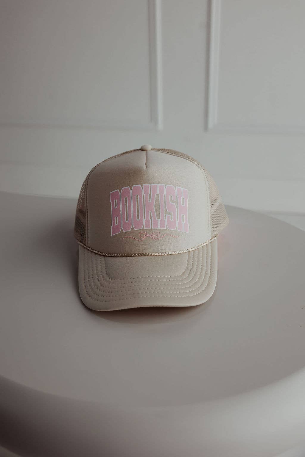 Bookish Bow Trucker Hat - Women's