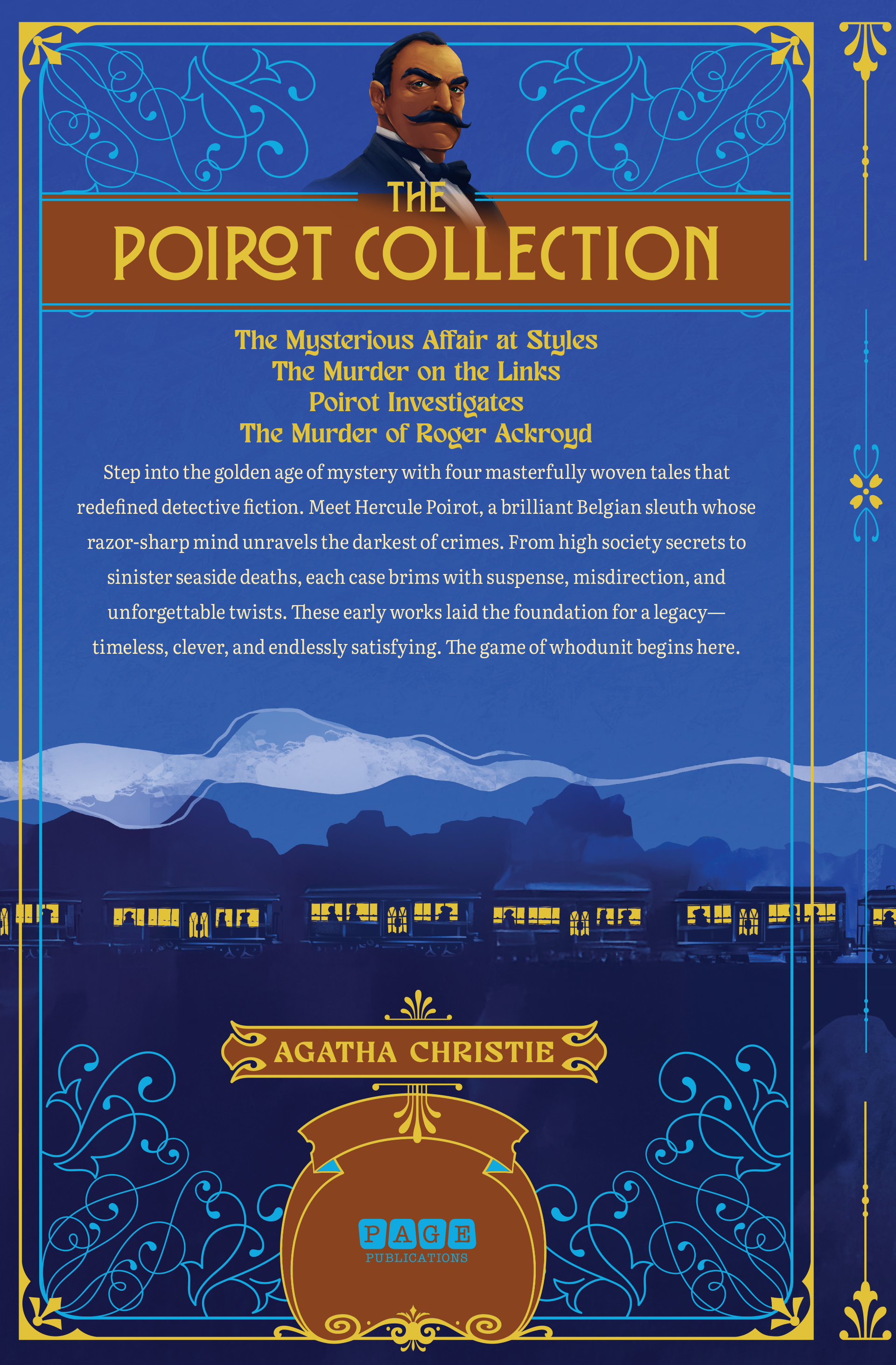 Agatha Christie Poirot Collection Deluxe Hardcover