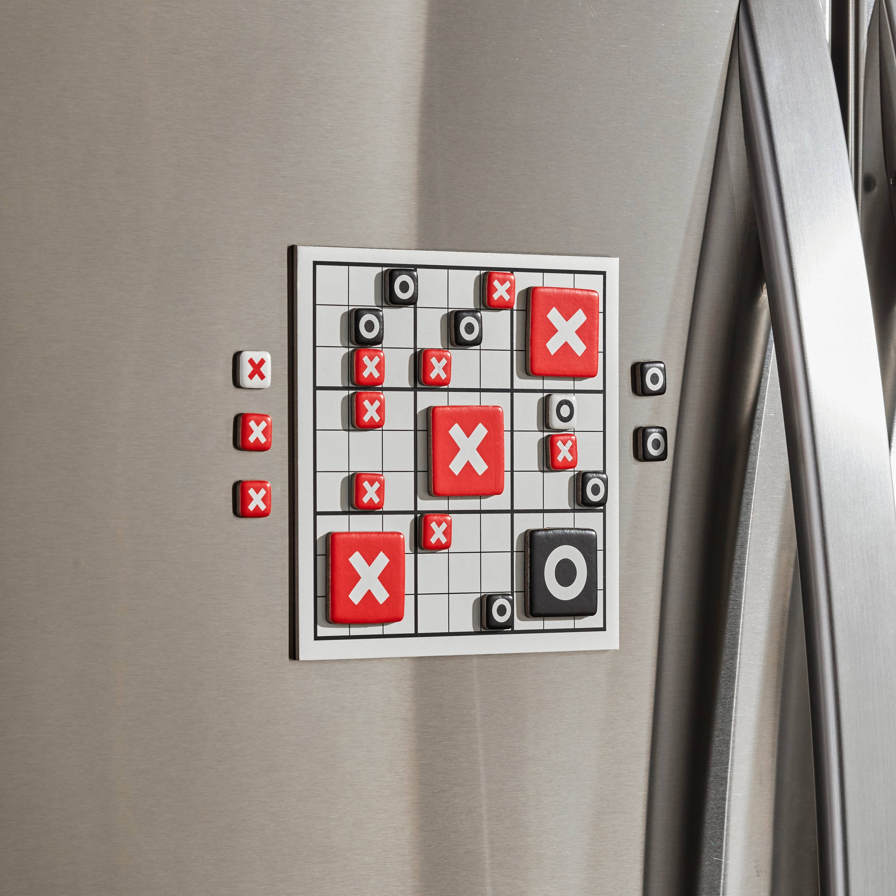 Brass Monkey Tic Tac No Magnetic Fridge Game