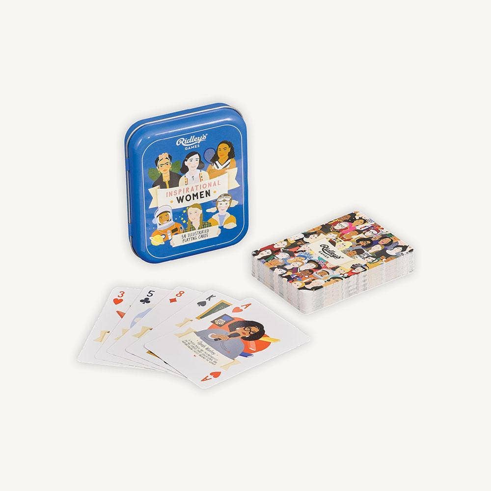 Inspirational Women Playing Cards CDU of 6