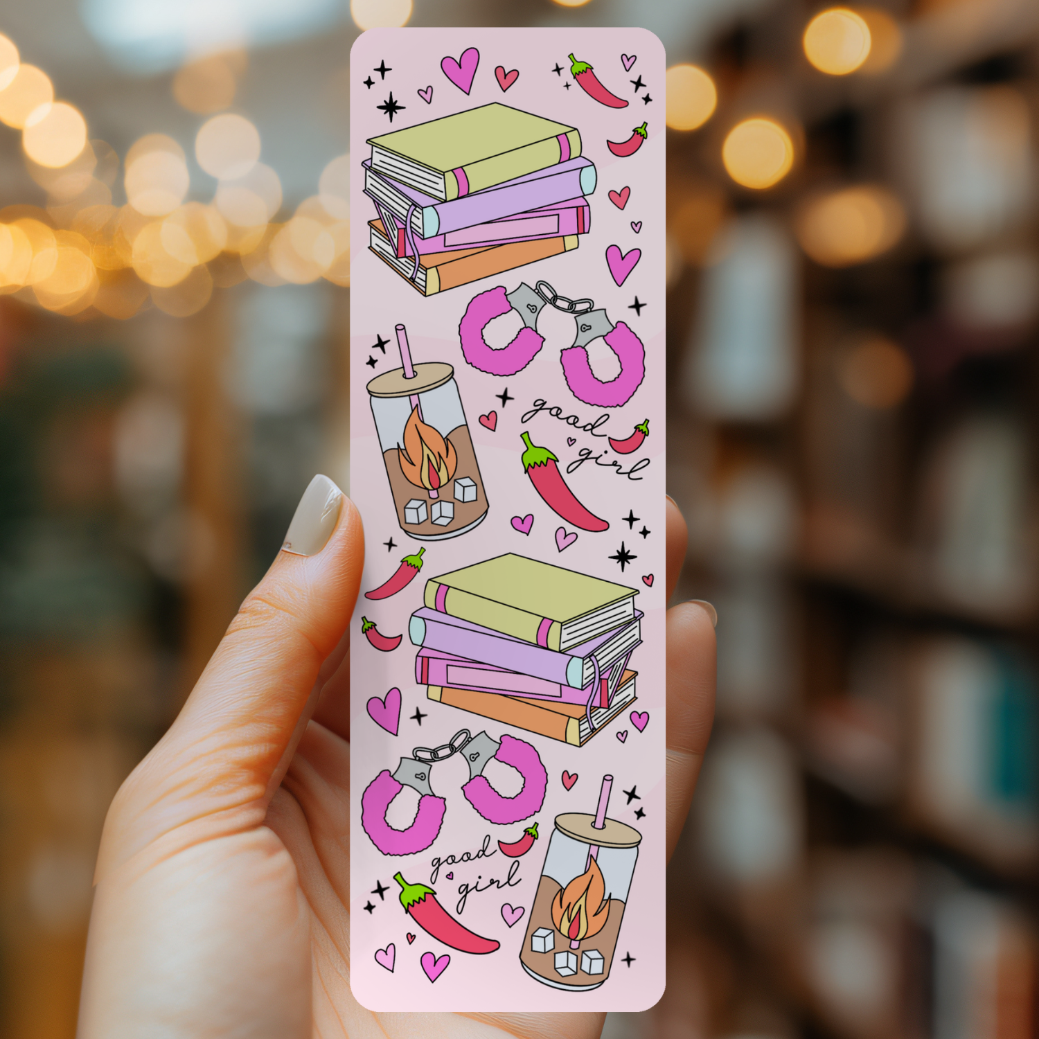 Good Girl Bookmark | Soft Matte Laminated 