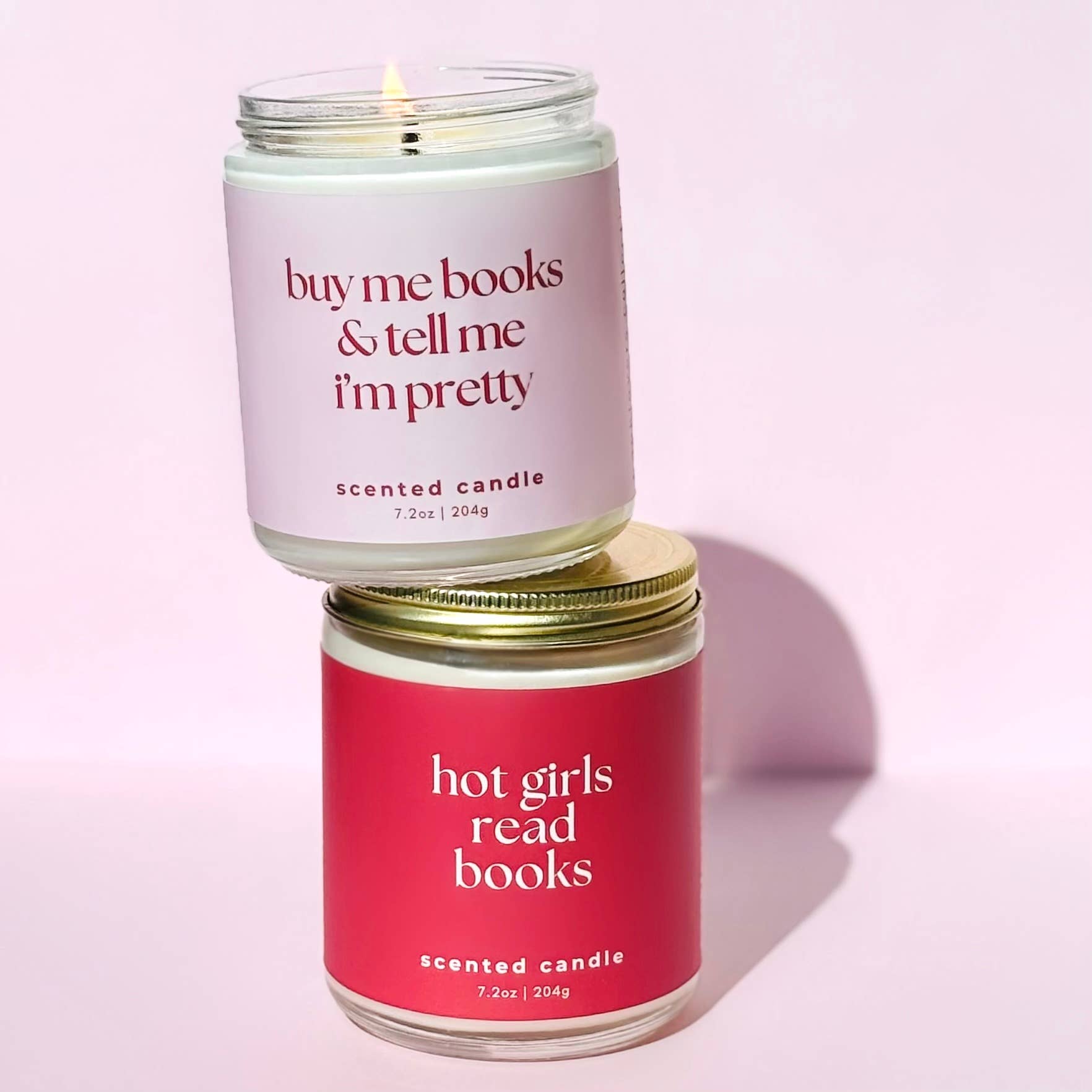 Buy Me Books & Tell Me I’m Pretty | Fall Bookish Candle