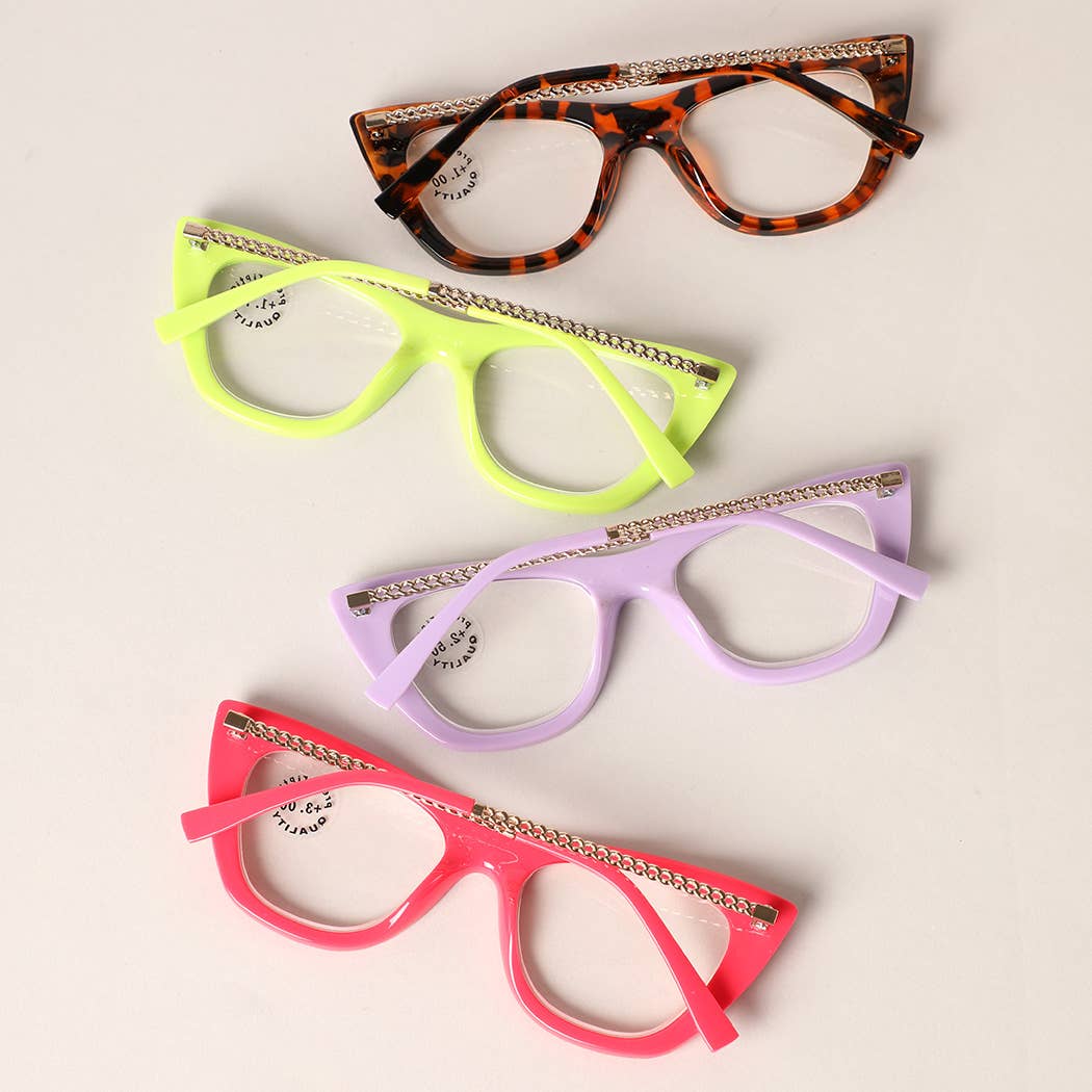 Solid Color Frame Reading Glasses