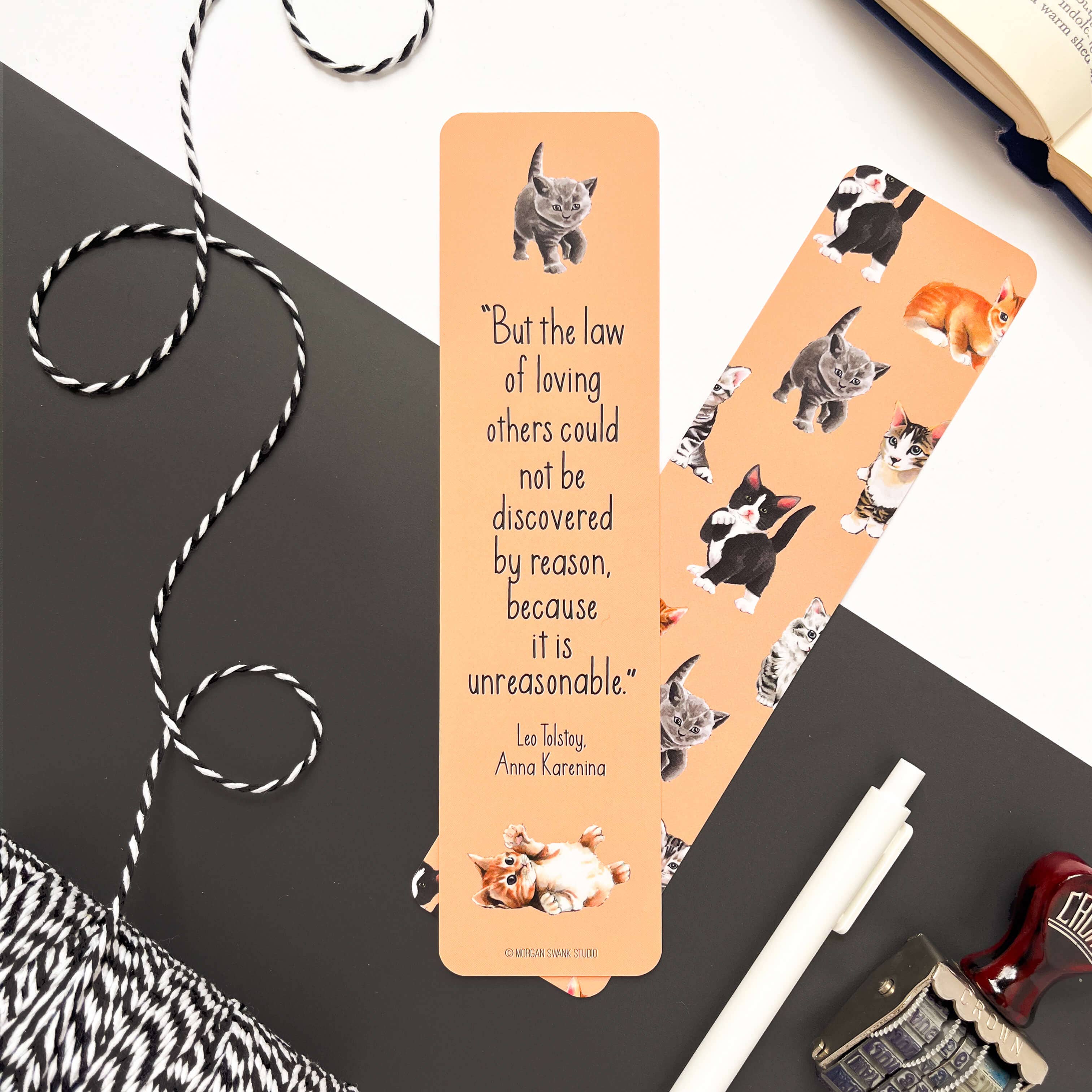 Kitten Bookmark
