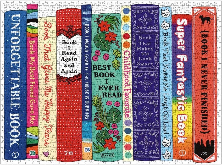 Ideal Bookshelf: Universal 1000 Piece Puzzle