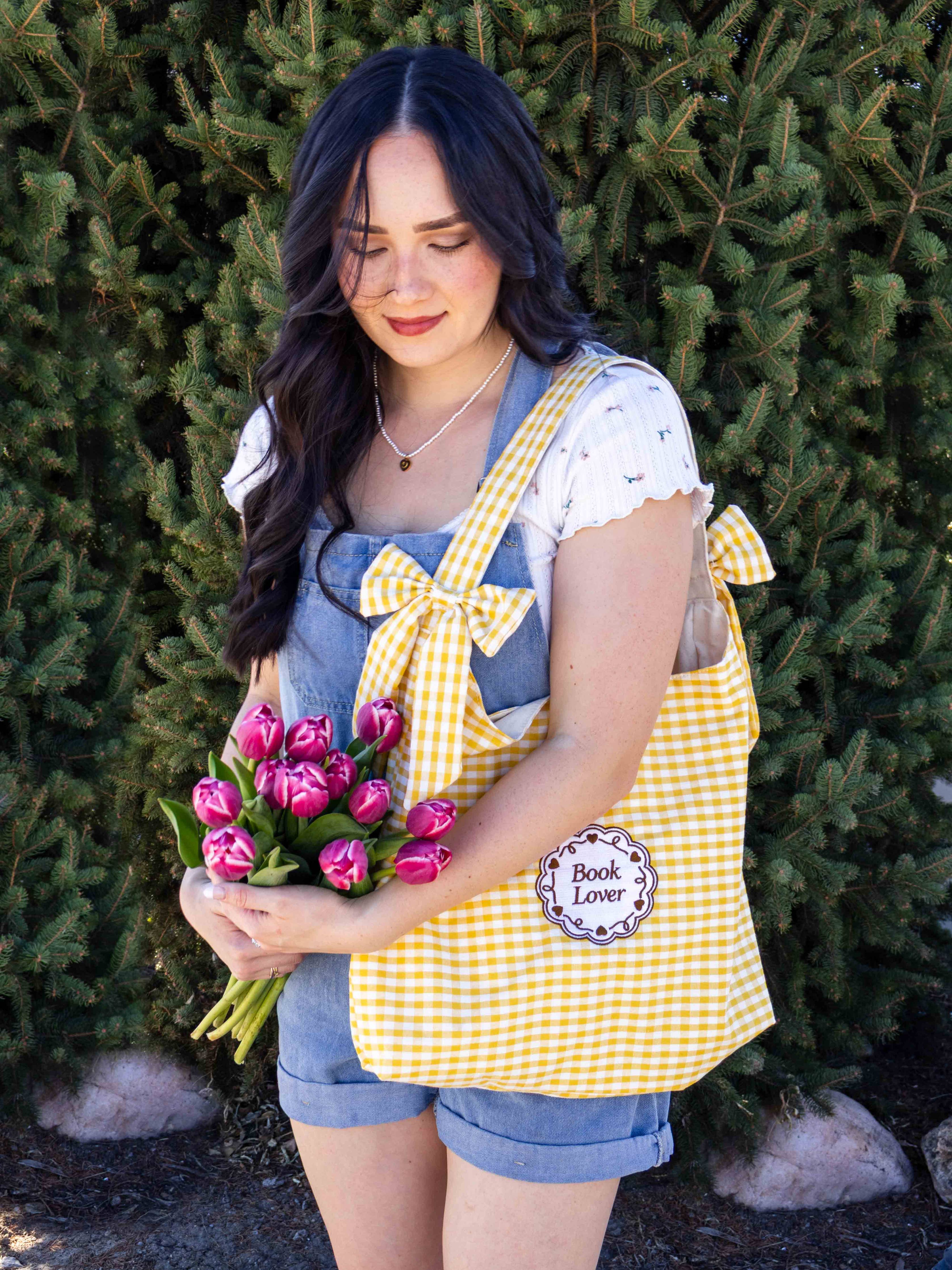 Book Lover Bow Tote