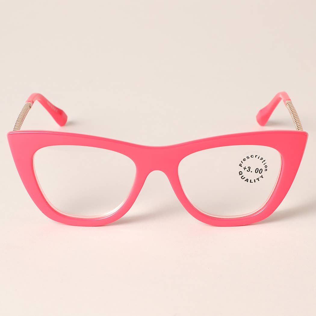 Solid Color Frame Reading Glasses