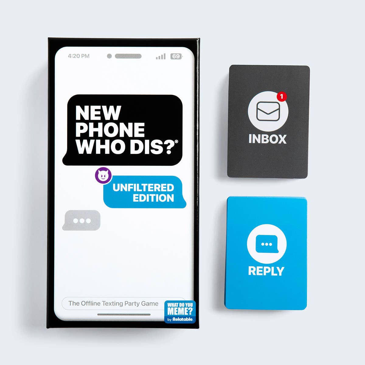 New Phone, Who Dis?™ - Text Message Card Game, Adult Game