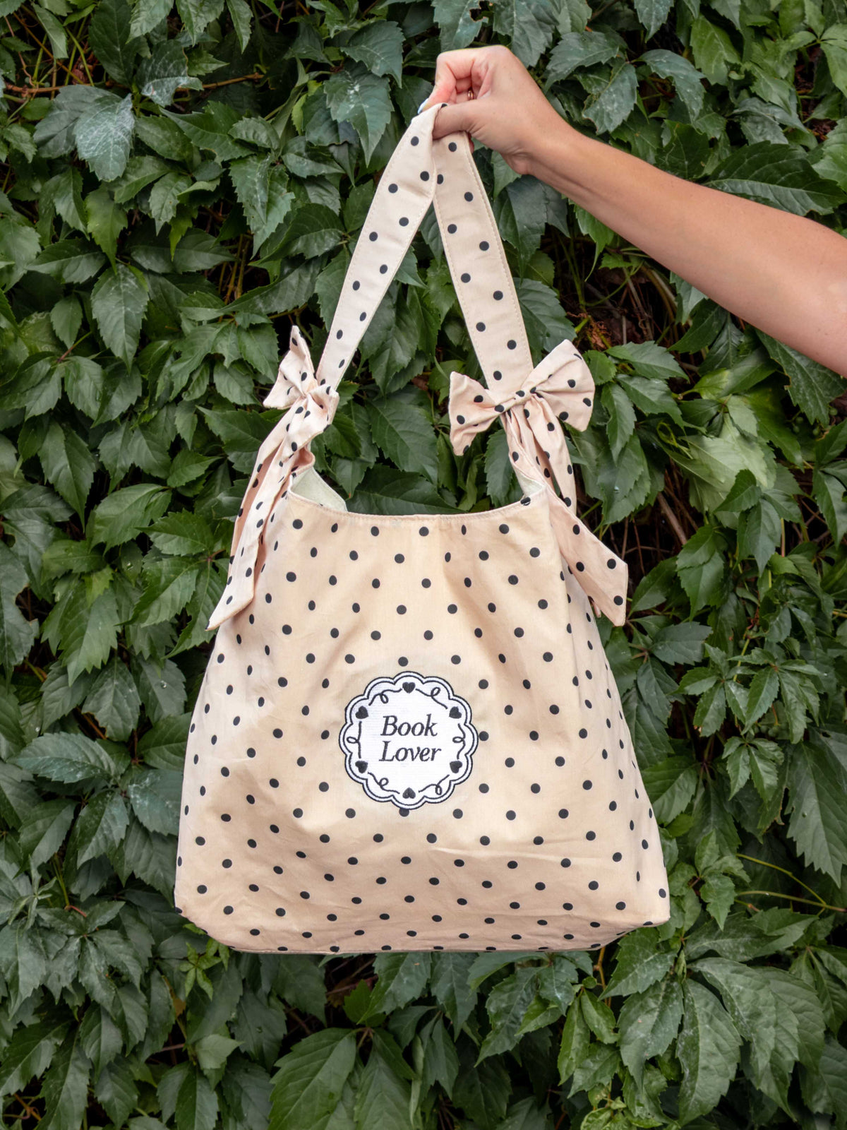 Book Lover Bow Tote