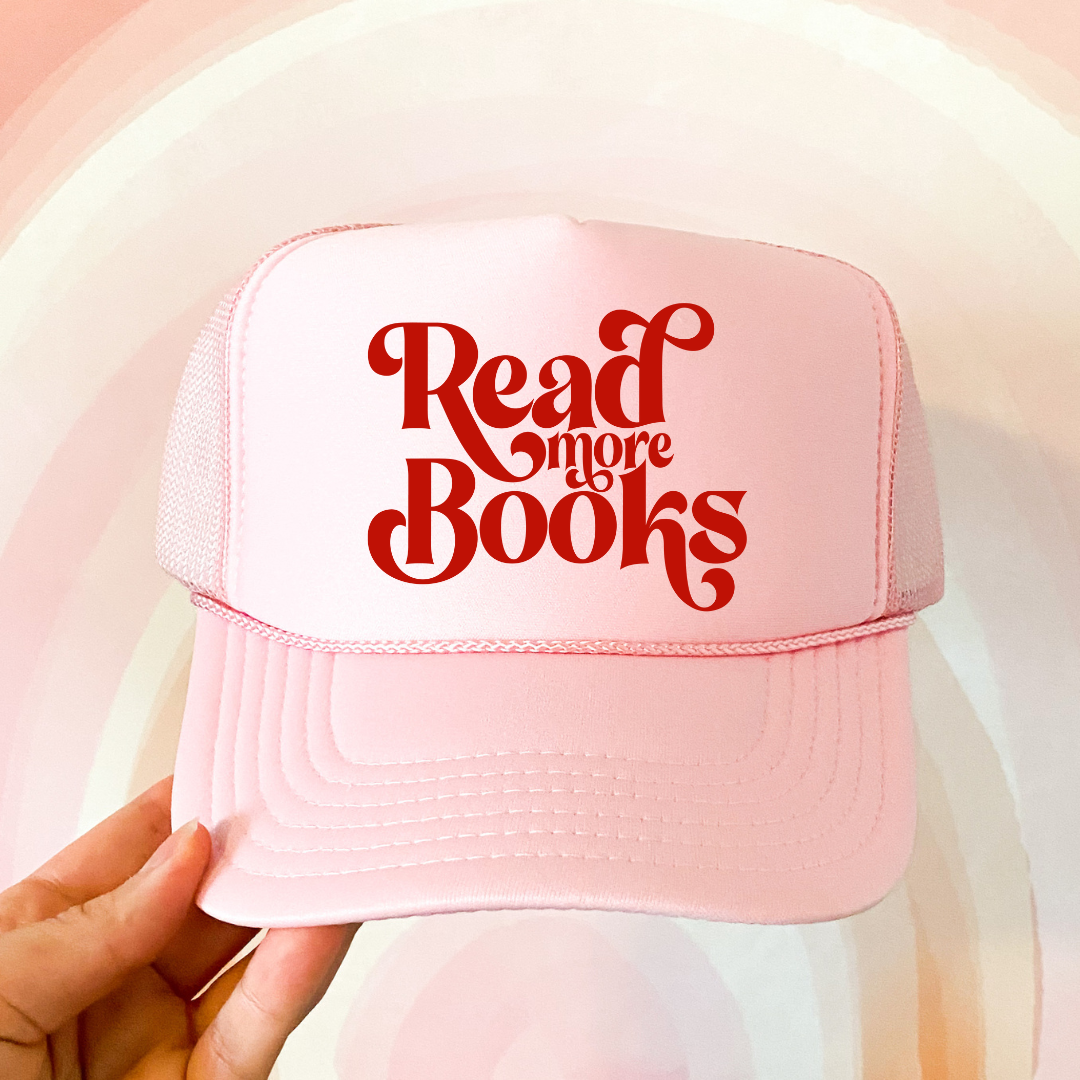 Read More Books Pink Women's Trucker Hat