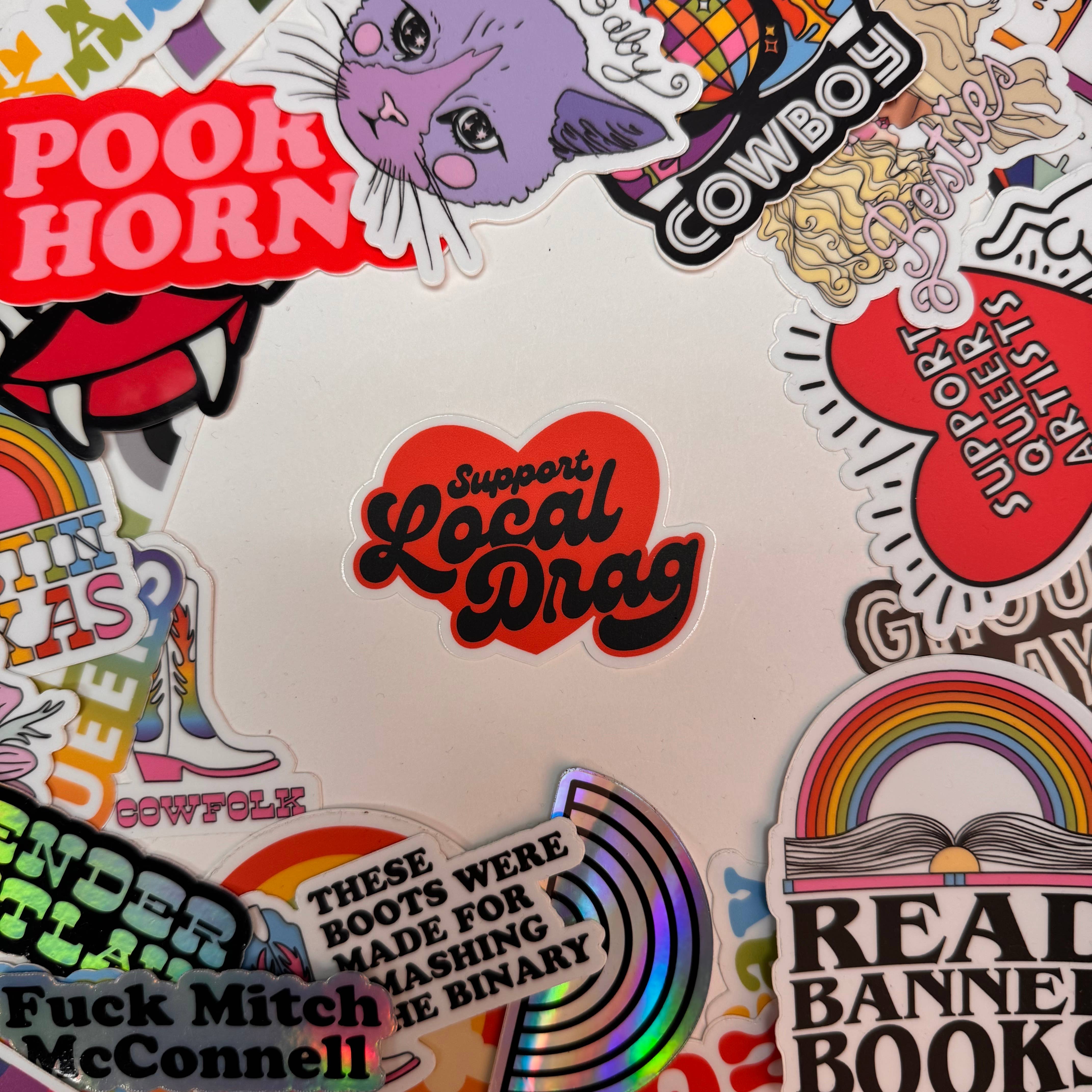 Support Local Drag | Vinyl Sticker