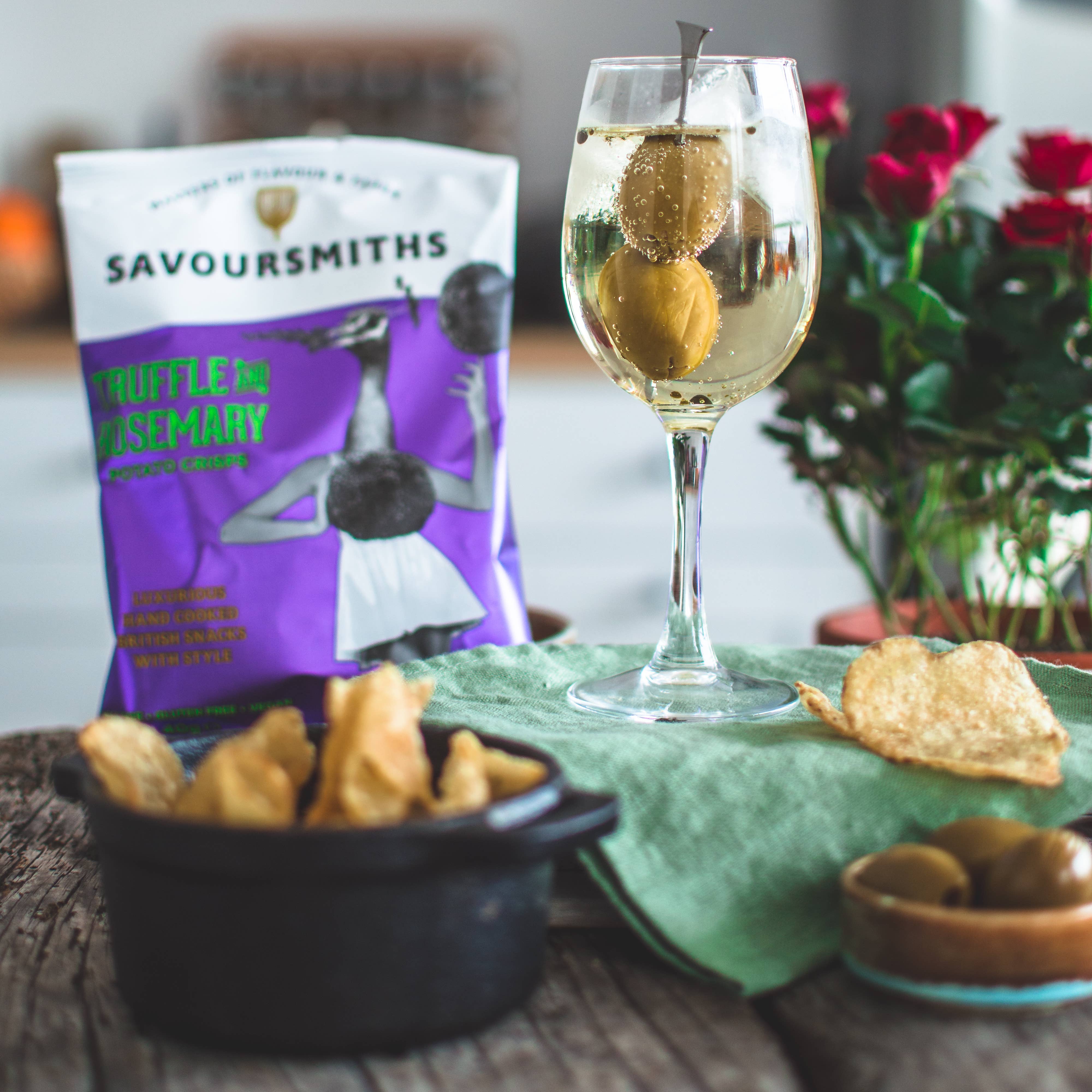 Single Serve Truffle and Rosemary Potato Crisps 1.41oz