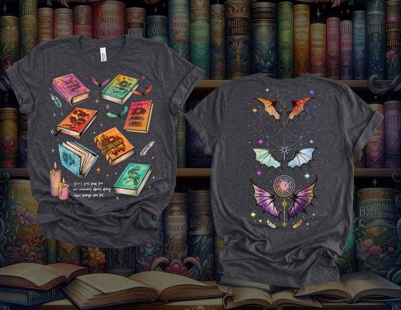 ACOTAR Two Sided Romantasy Shirt | Bella Canvas