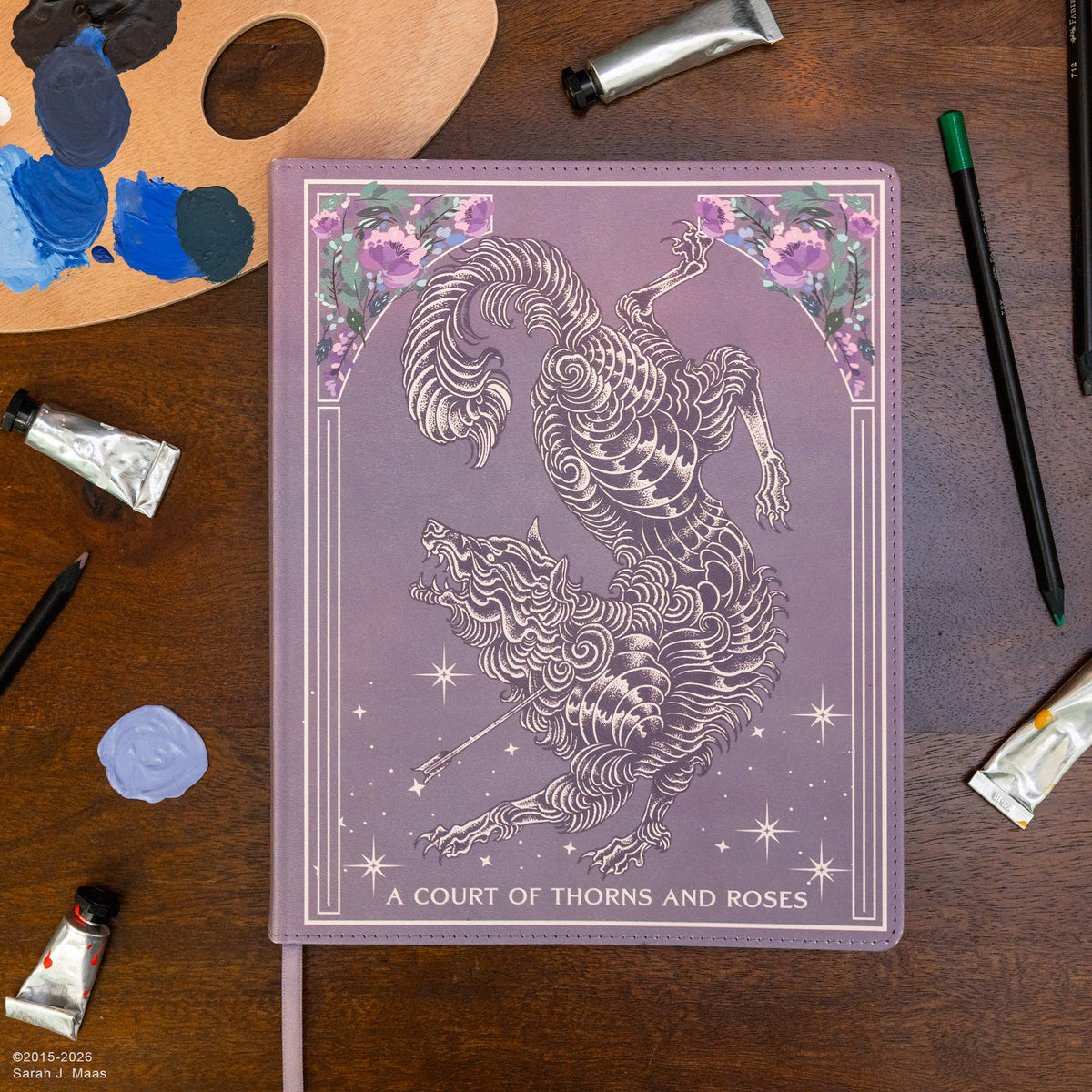 Creative  Journal, A Court of Thorns and Roses