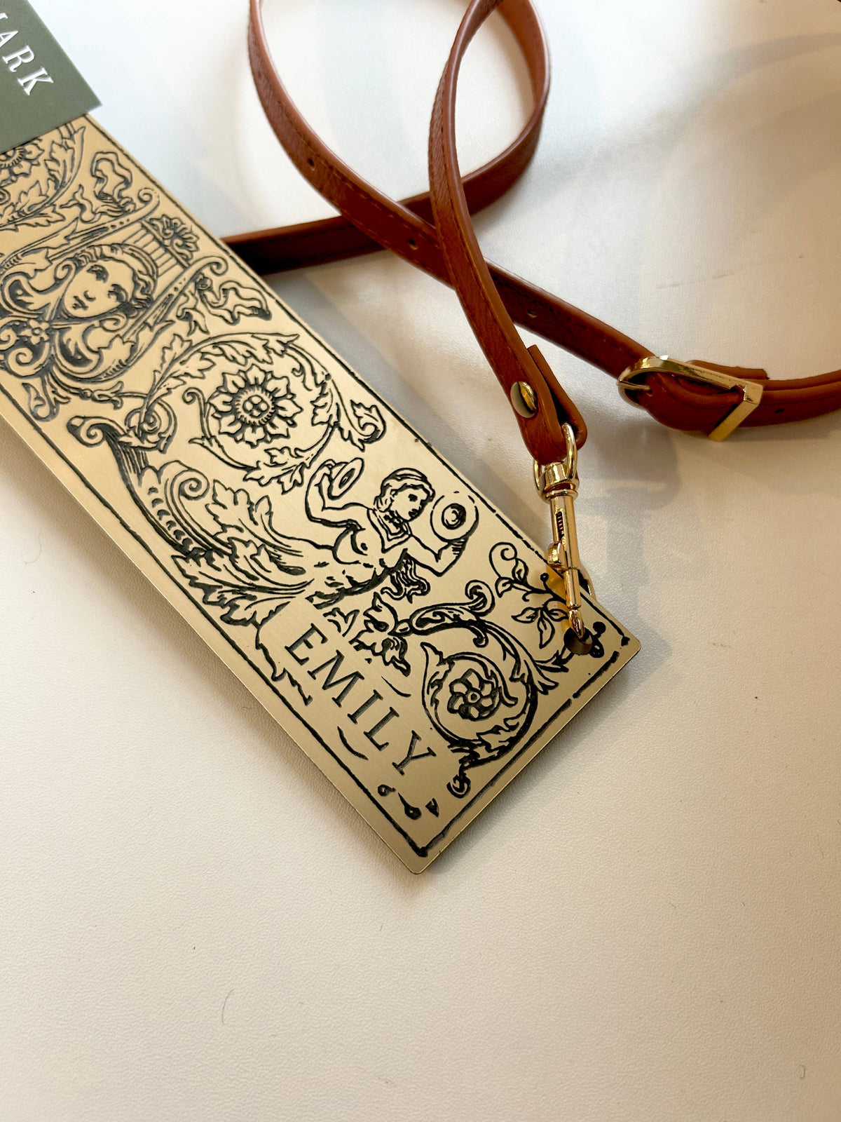 Bookmark "Purse" | Gold Acrylic Book Holder Bookmark