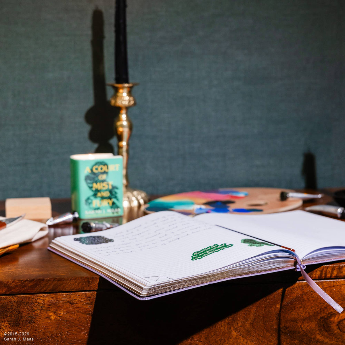 Creative  Journal, A Court of Thorns and Roses