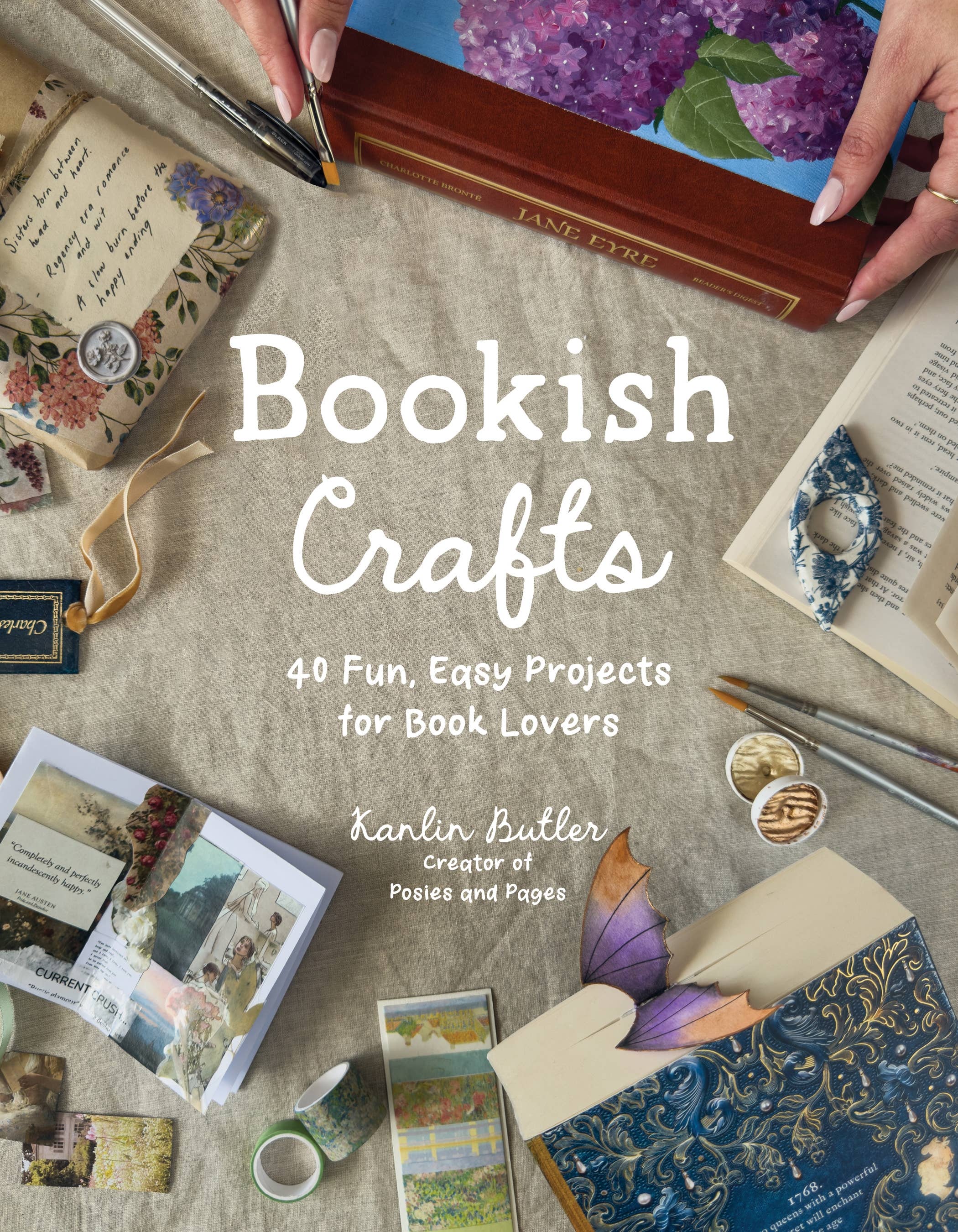 Bookish Crafts: 40 Fun, Easy Projects for Book Lovers: 40 Fun, Easy Projects for Book Lovers