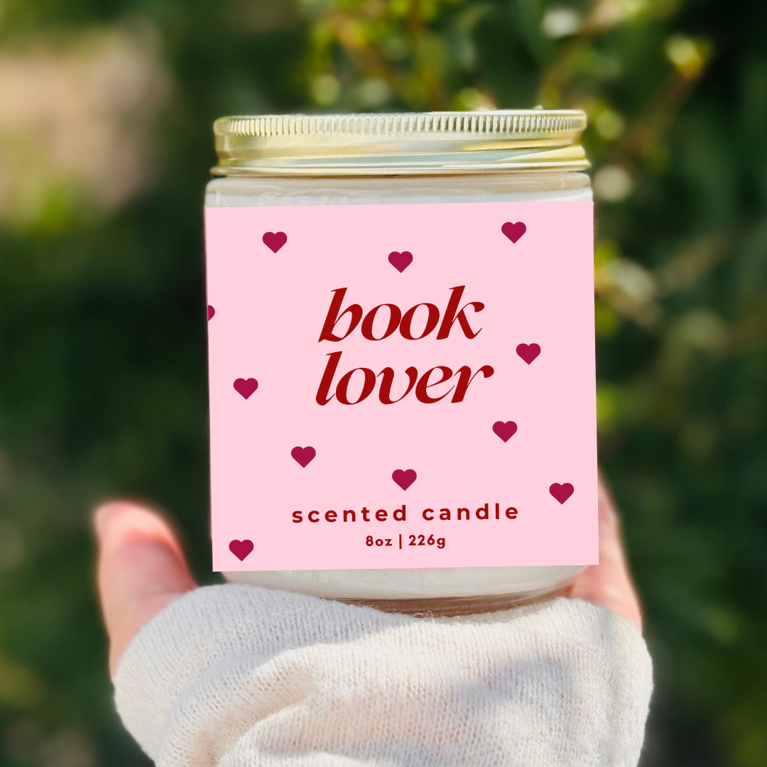 Book Lover Candle | Valentine's Day Bookish Candle