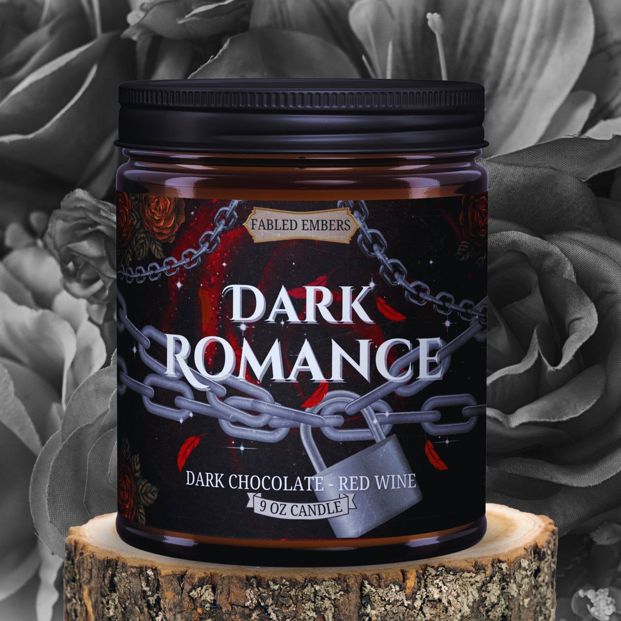 DARK ROMANCE coconut soy candle
