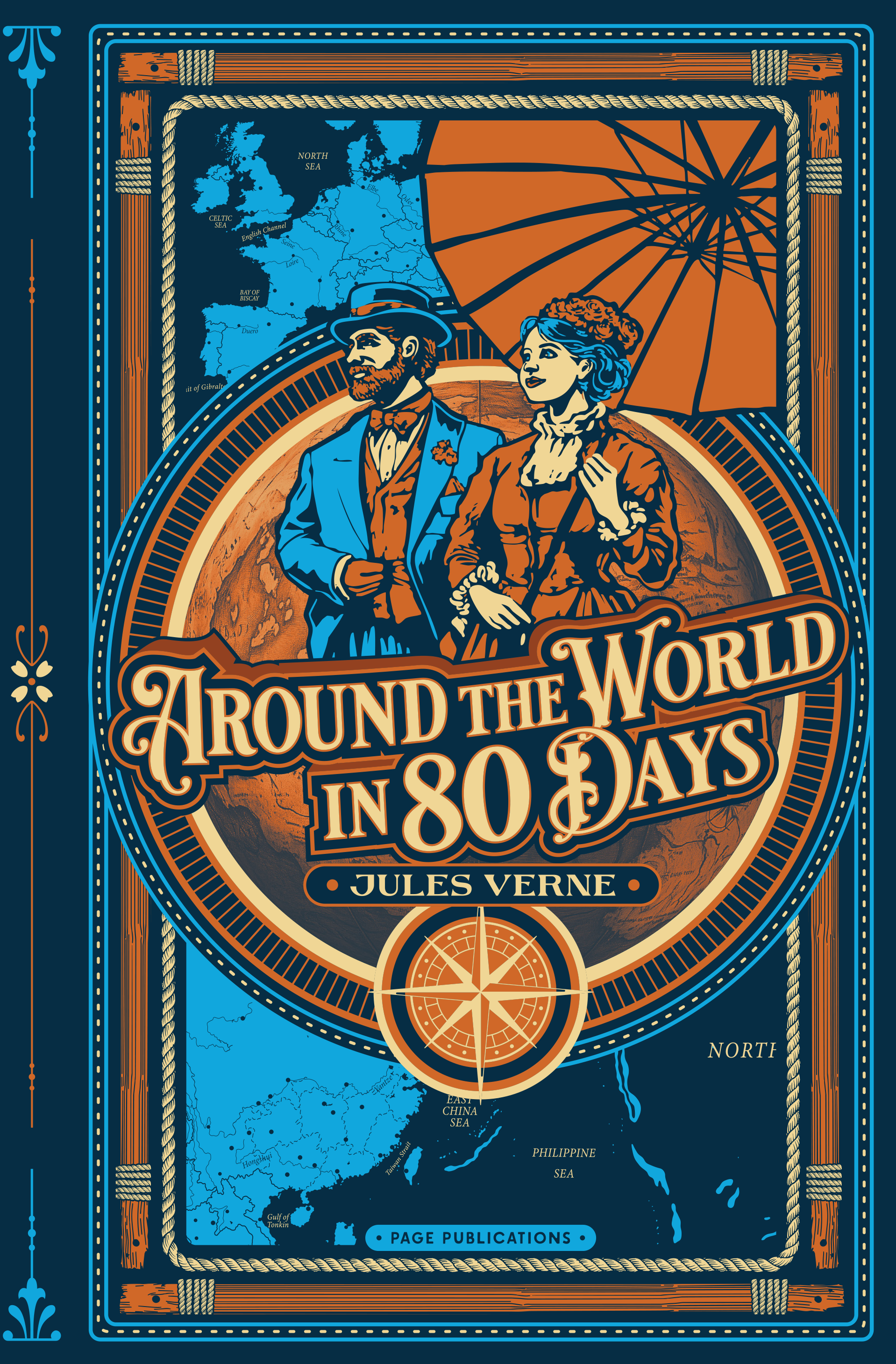 Around the World in Eighty Days (Deluxe Hardcover Edition)