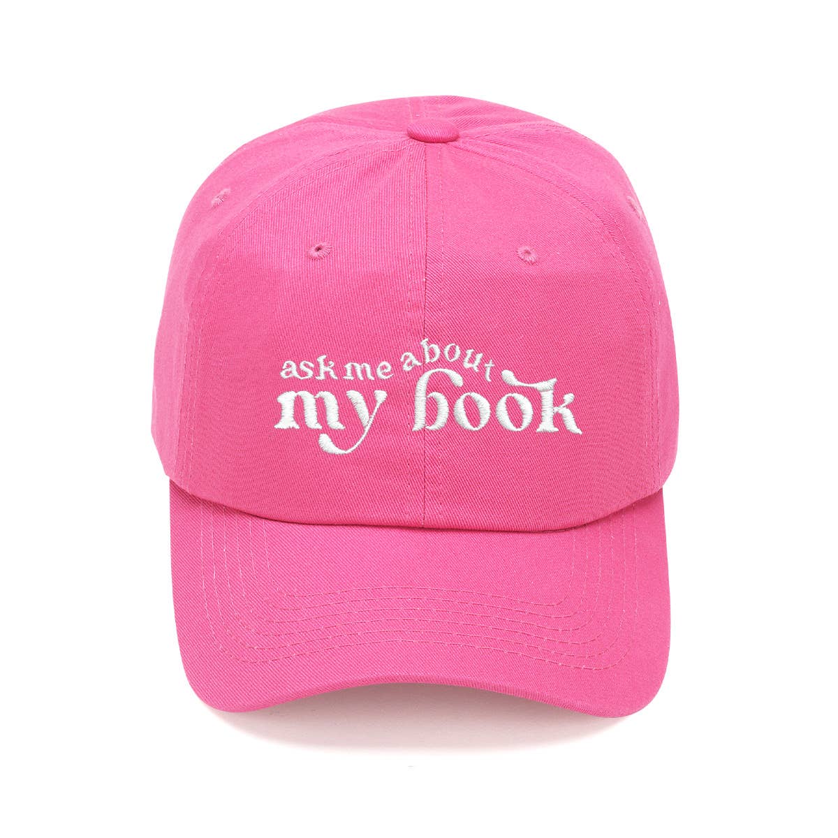 Ask Me About My Book Cap