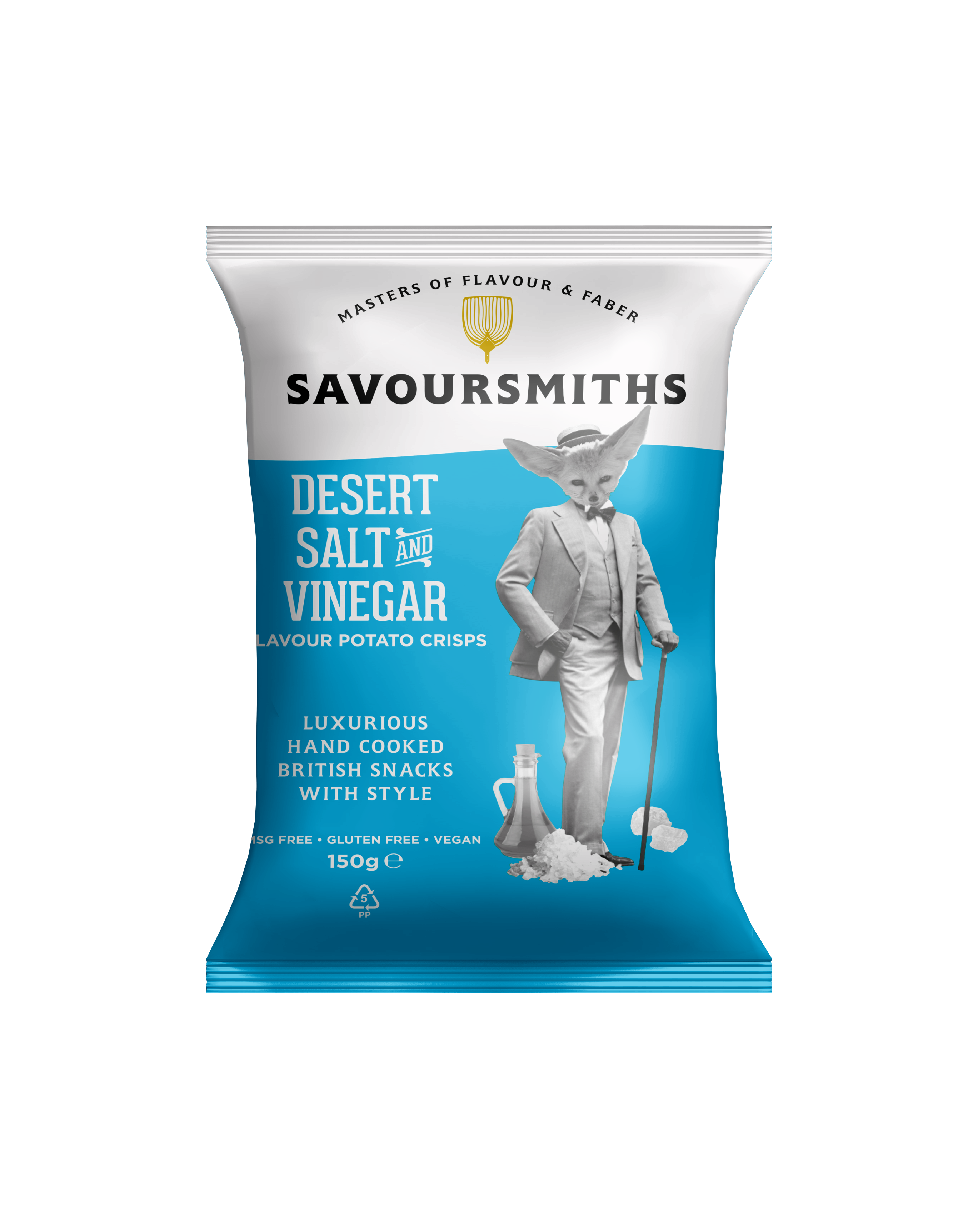Single Serve Desert Salt and Vinegar Potato Crisps 1.41oz