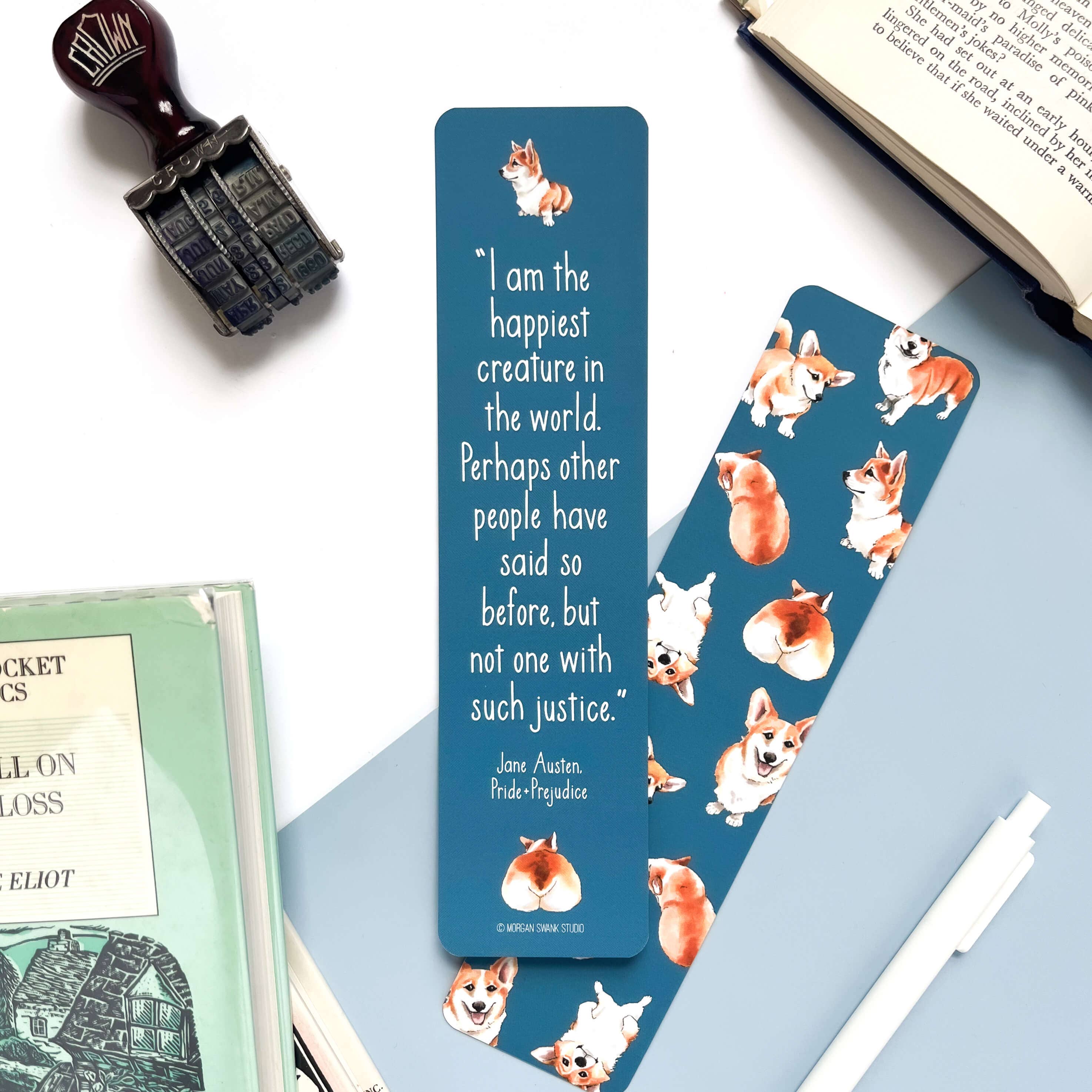 Corgi Bookmark