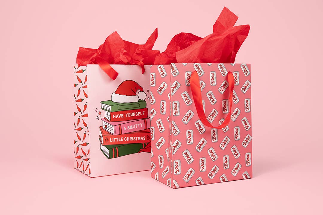 Smutty Little Christmas Romance Books Gift Bag