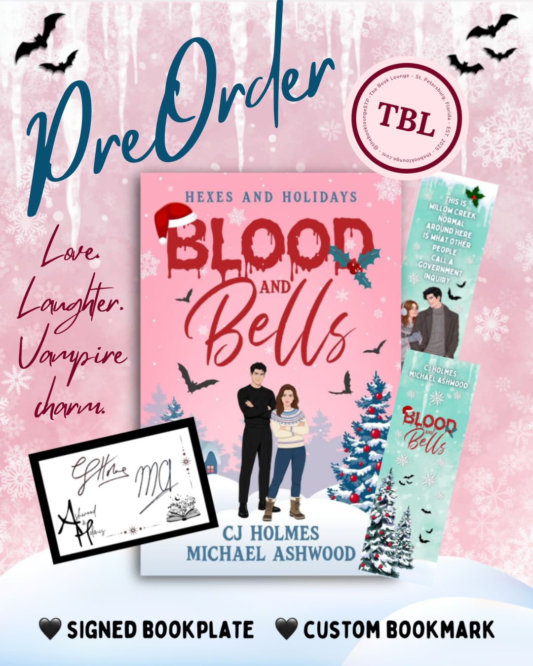 Pre-Order: 'Blood and Bells' by Holmes & Ashwood