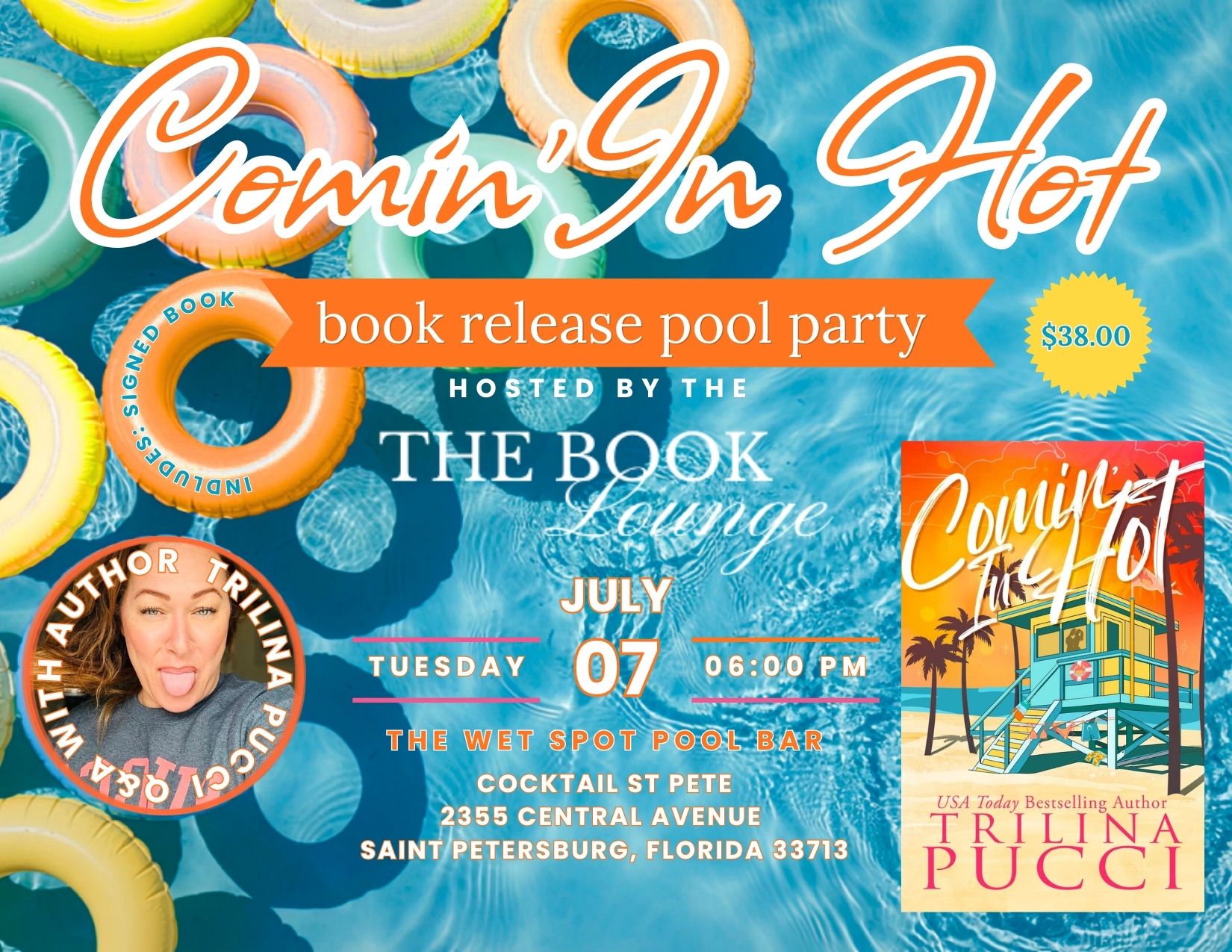 Coming in Hot Pool Party with Trilina Pucci