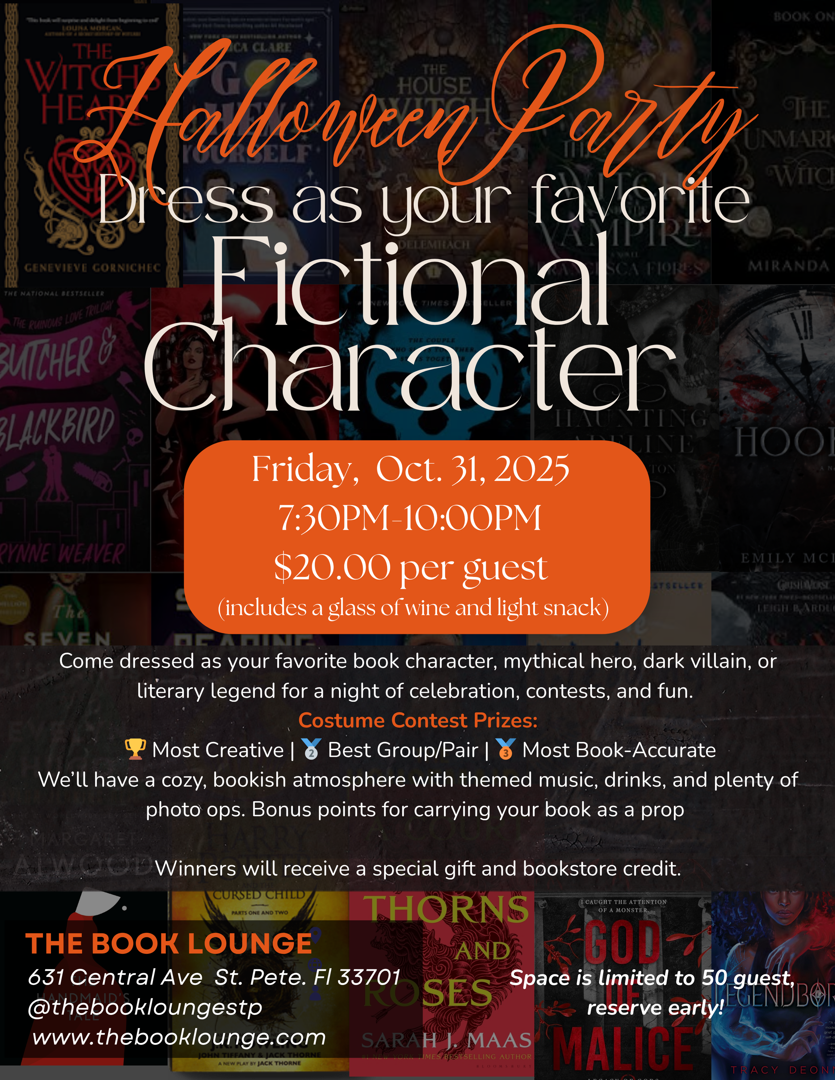 🎃 Halloween Fantasy Party: Dress as Your Favorite Fictional Character