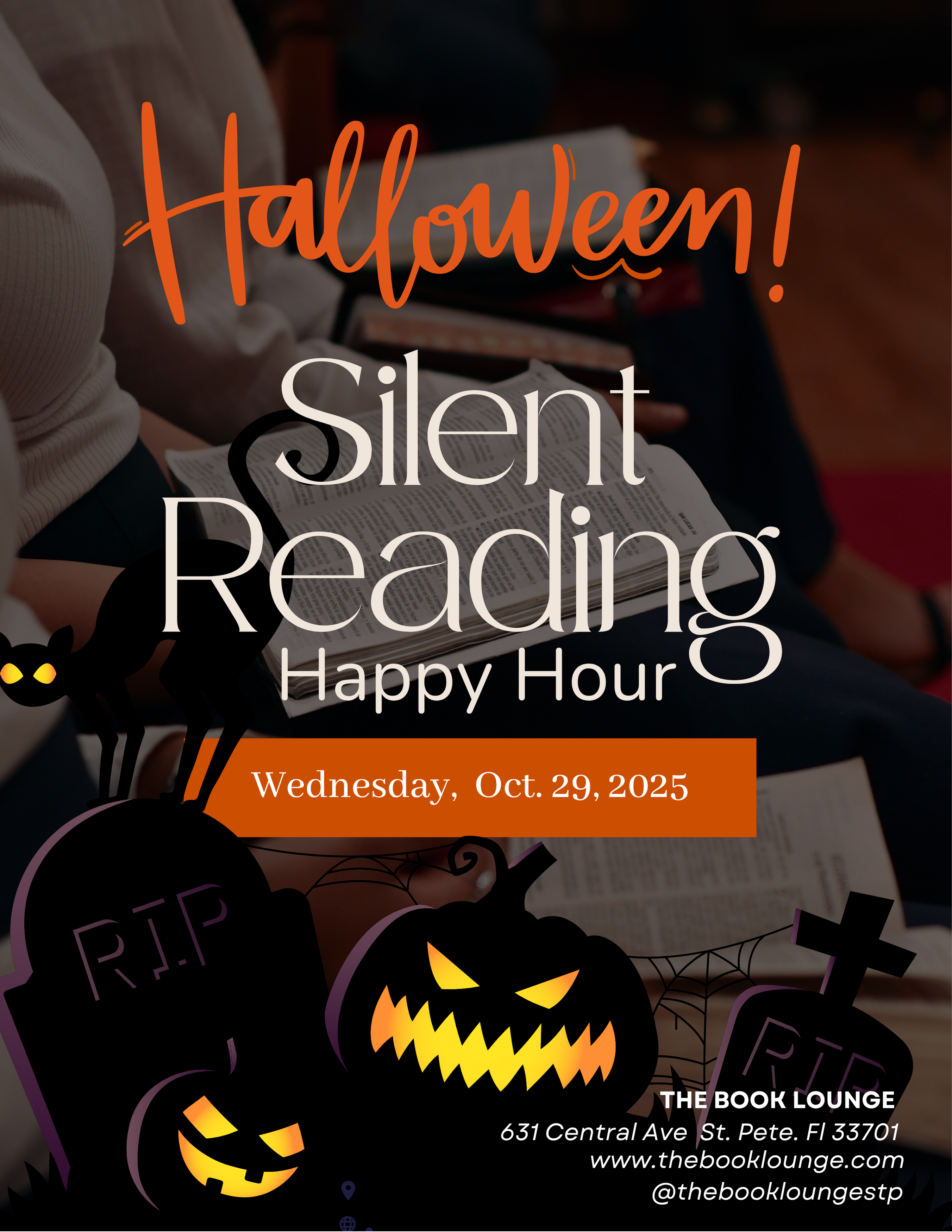 🎃 Halloween Silent Reading Happy Hour