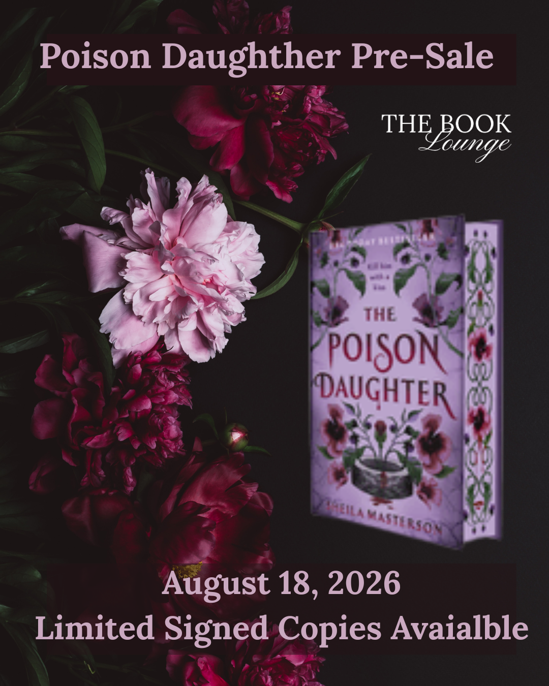 Poison Daughther Deluxe Hardcover Edition - Signed Pre-Order