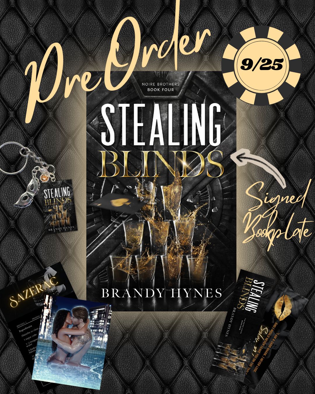 Pre-Order: Stealing Blinds by Brandy Hynes w/ Bonus Swag!