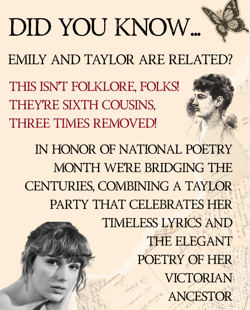 The Tortured Poets Parlor: Taylor Swift x Emily Dickinson Celebration