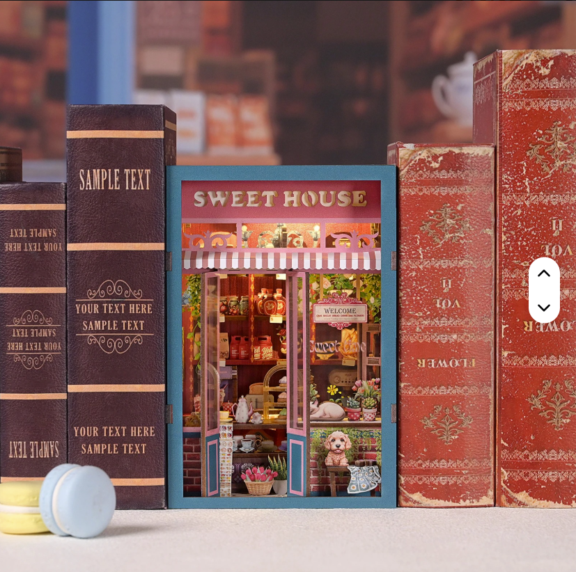 DIY Book Nook Kit – Build Your Own Miniature Scene