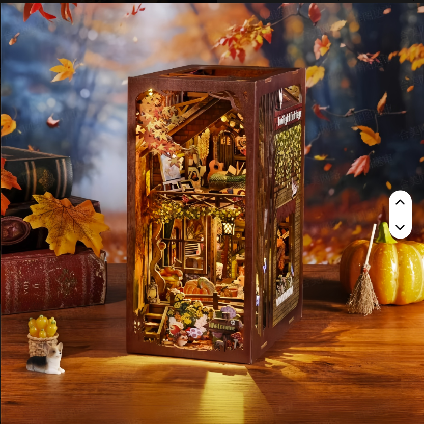 DIY Book Nook Kit – Build Your Own Miniature Scene