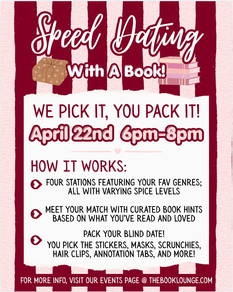 Speed Dating With A Book!