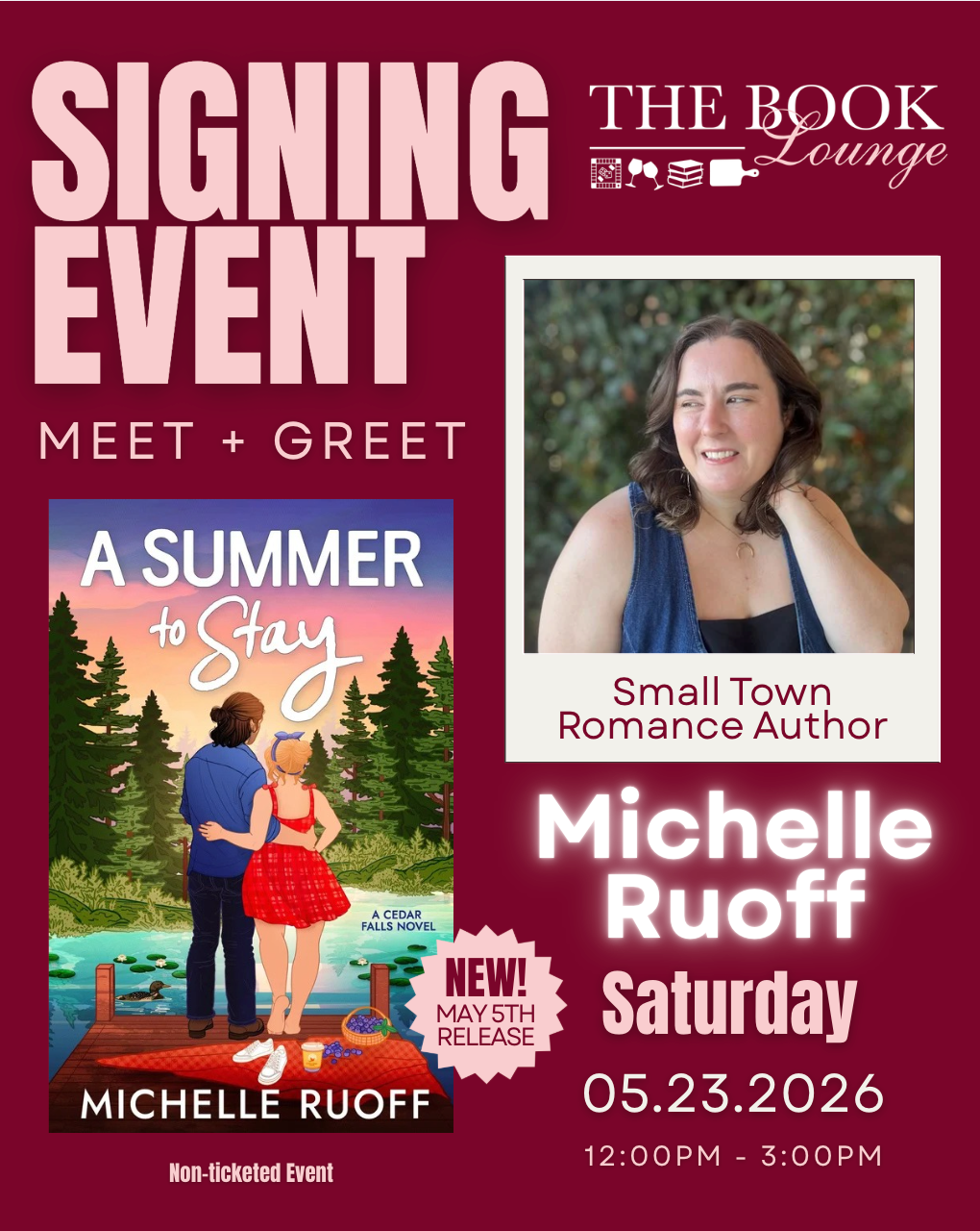 Author Signing: Michelle Ruoff!