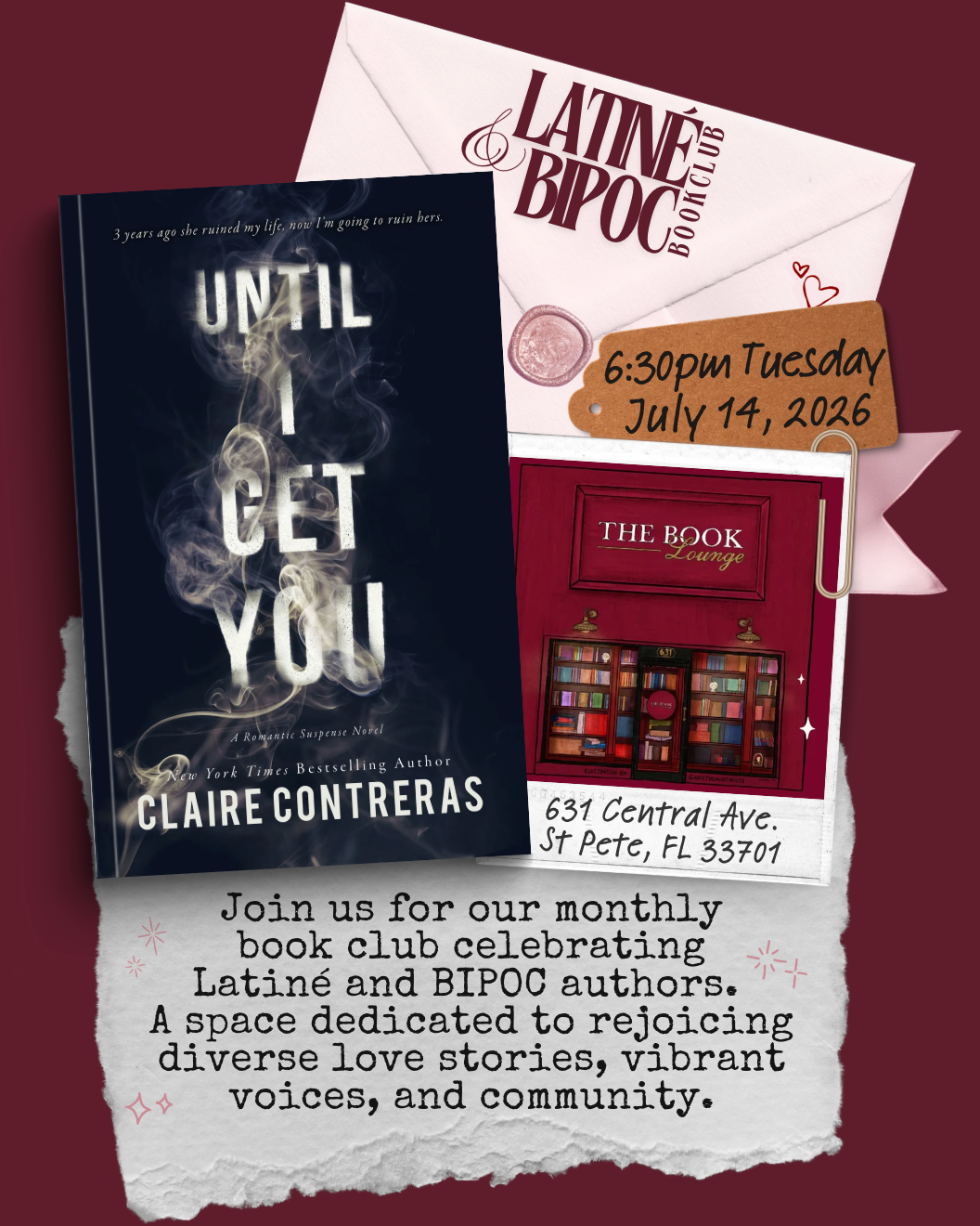 Book Club: Latiné &amp; BIPOC!